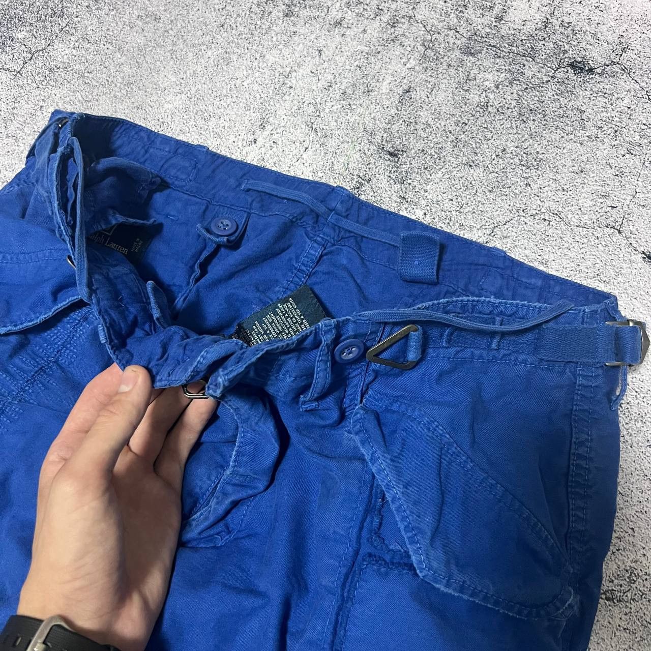Polo Ralph Lauren × Vintage Polo Ralph Lauren Vintage Cargo Pants Paratrooper double Size US 33 - 10 Thumbnail
