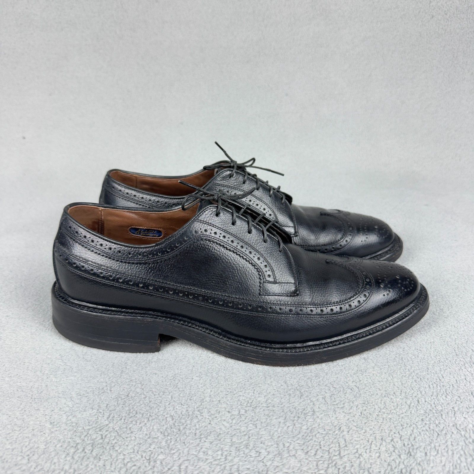 Allen Edmonds Allen Edmonds MacNeil Black Pebble Grain Longwing USA 9D Size US 9 / EU 42 - 18 Thumbnail