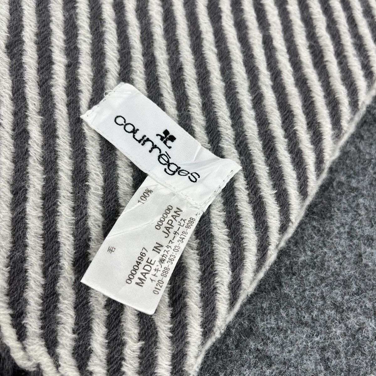 Courreges × Vintage Vintage Courreges Scarf / Muffler / Neckwear K028 Size ONE SIZE - 11 Thumbnail