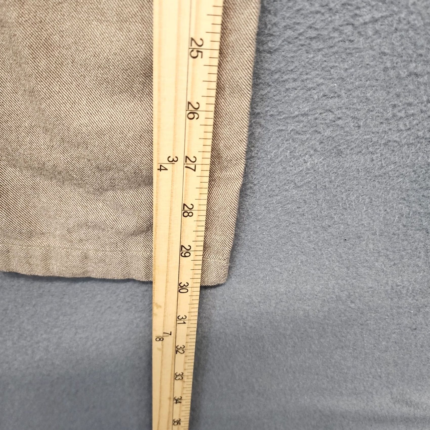 Banana Republic Banana Republic Kentfield Pant Men 34x30 Tan Cotton Twill Chino Trouser Slacks Tagged 35x32 Size US 34 / EU 50 - 5 Thumbnail