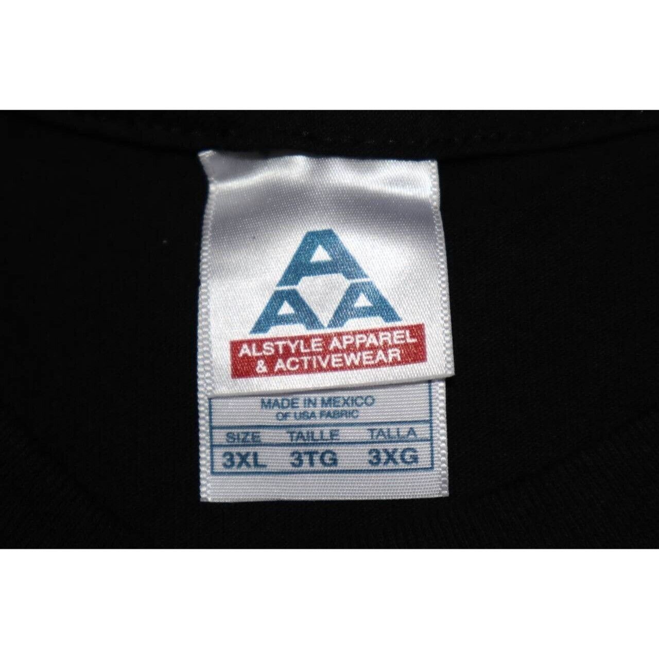 AAA Vintage 90s Tupac Shirt Thug Life Rap Tee Hip Hop Black 3XL Size US XXL / EU 58 / 5 - 3 Thumbnail