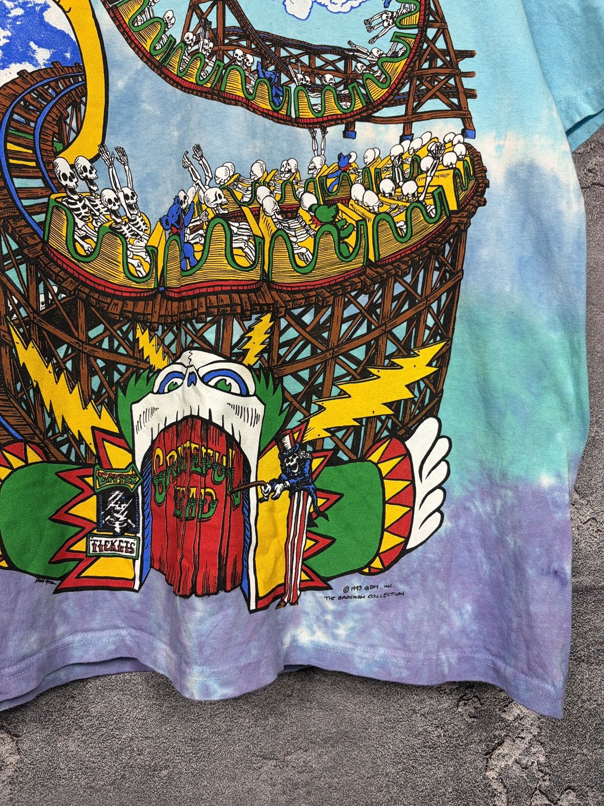 Liquid Blue Vintage Liquid Blue Grateful Dead Tie Dye T-shirt Size Xl Size US XL / EU 56 / 4 - 6 Thumbnail