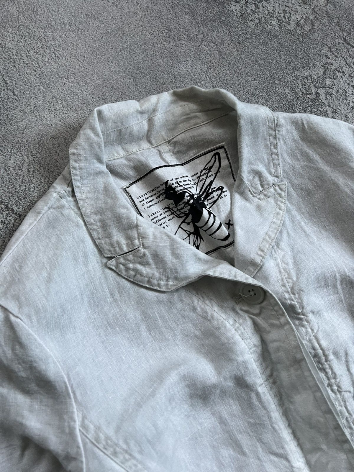 Rundholz Jacket Rundholz Black Label Linen Button Front Blazer S Size S / US 4 / IT 40 - 3 Thumbnail
