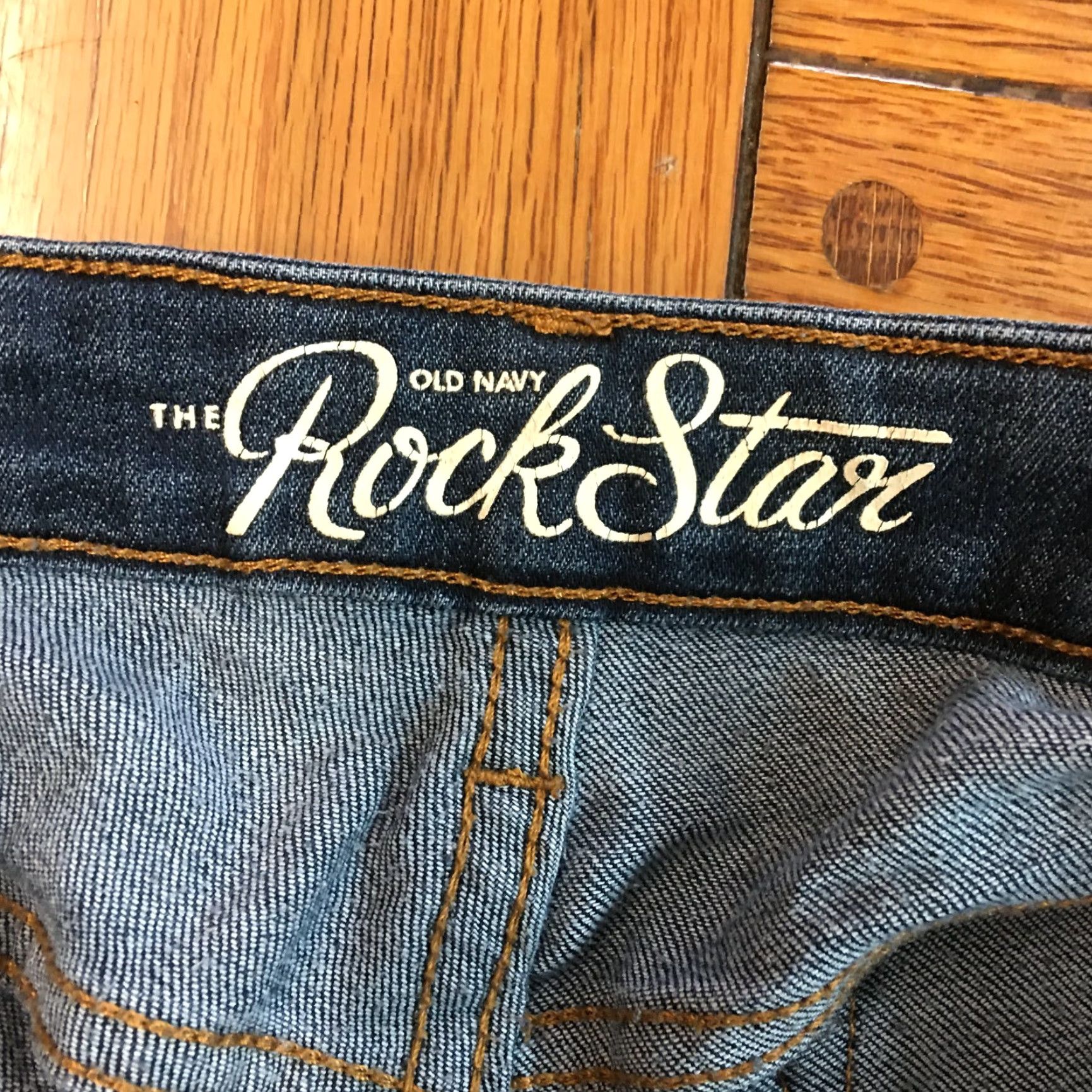 Old Navy Old Navy Rockstar Rock Star Skinny Jeans Blue 32x30 Denim Women's Size 8 Size 30" / US 8 / IT 44 - 6 Thumbnail