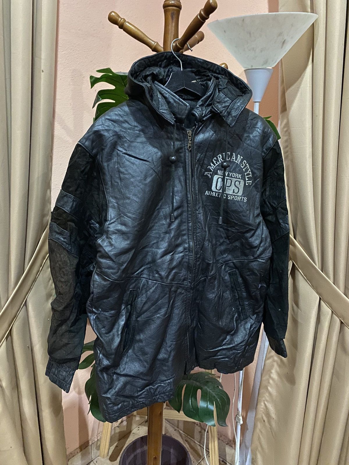 Vintage Vintage CPS “American Style New York” Sports Hooded Jacket Size US S / EU 44-46 / 1 - 5 Thumbnail
