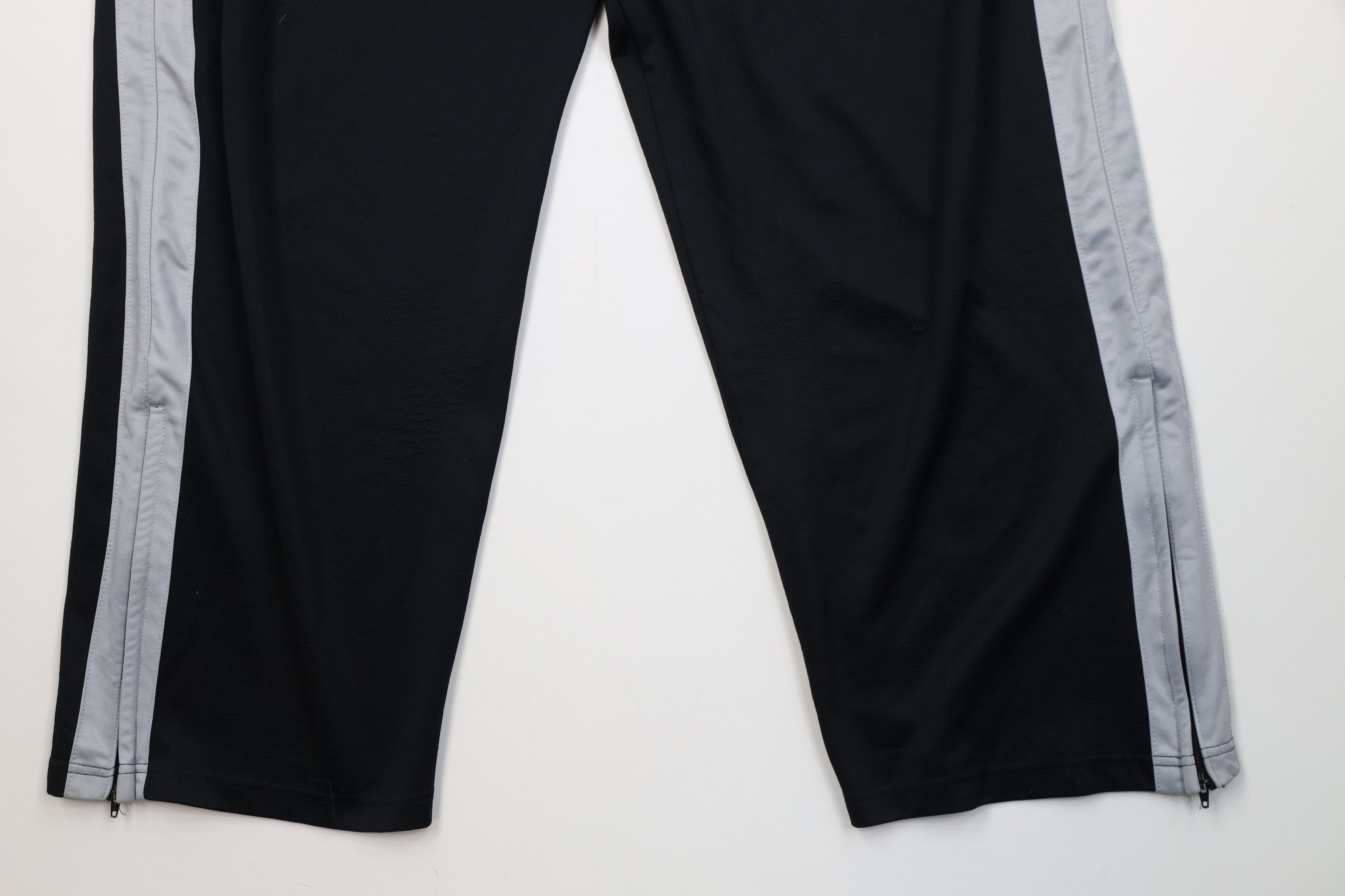 Nike Vintage Y2K Nike Mini Swoosh Thermal Knit Wide Leg Pants Size US 40 / EU 56 - 4 Thumbnail