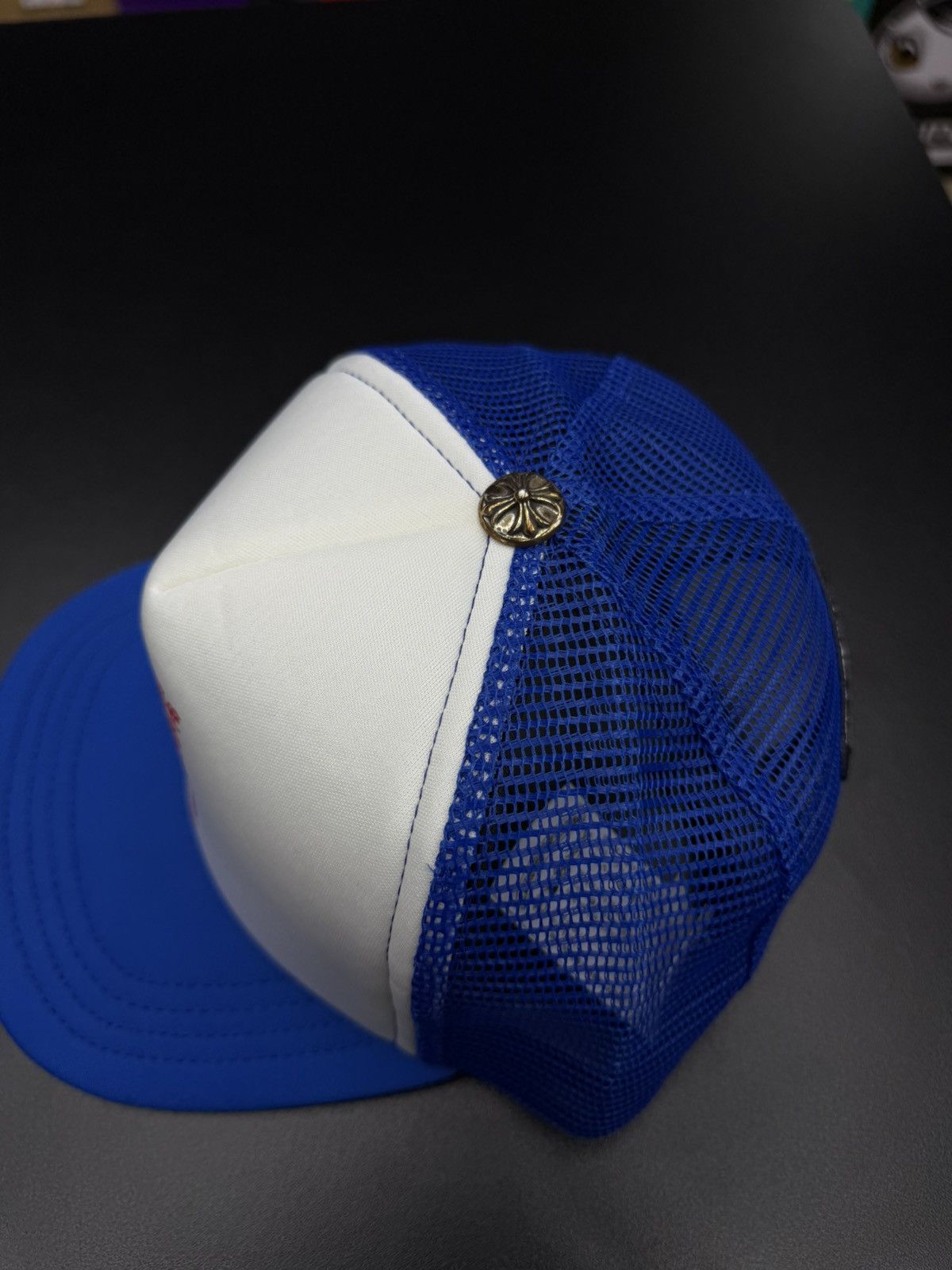 Chrome Hearts Chrome Hearts Blue White Red Logo SnapBack New Size ONE SIZE - 6 Thumbnail