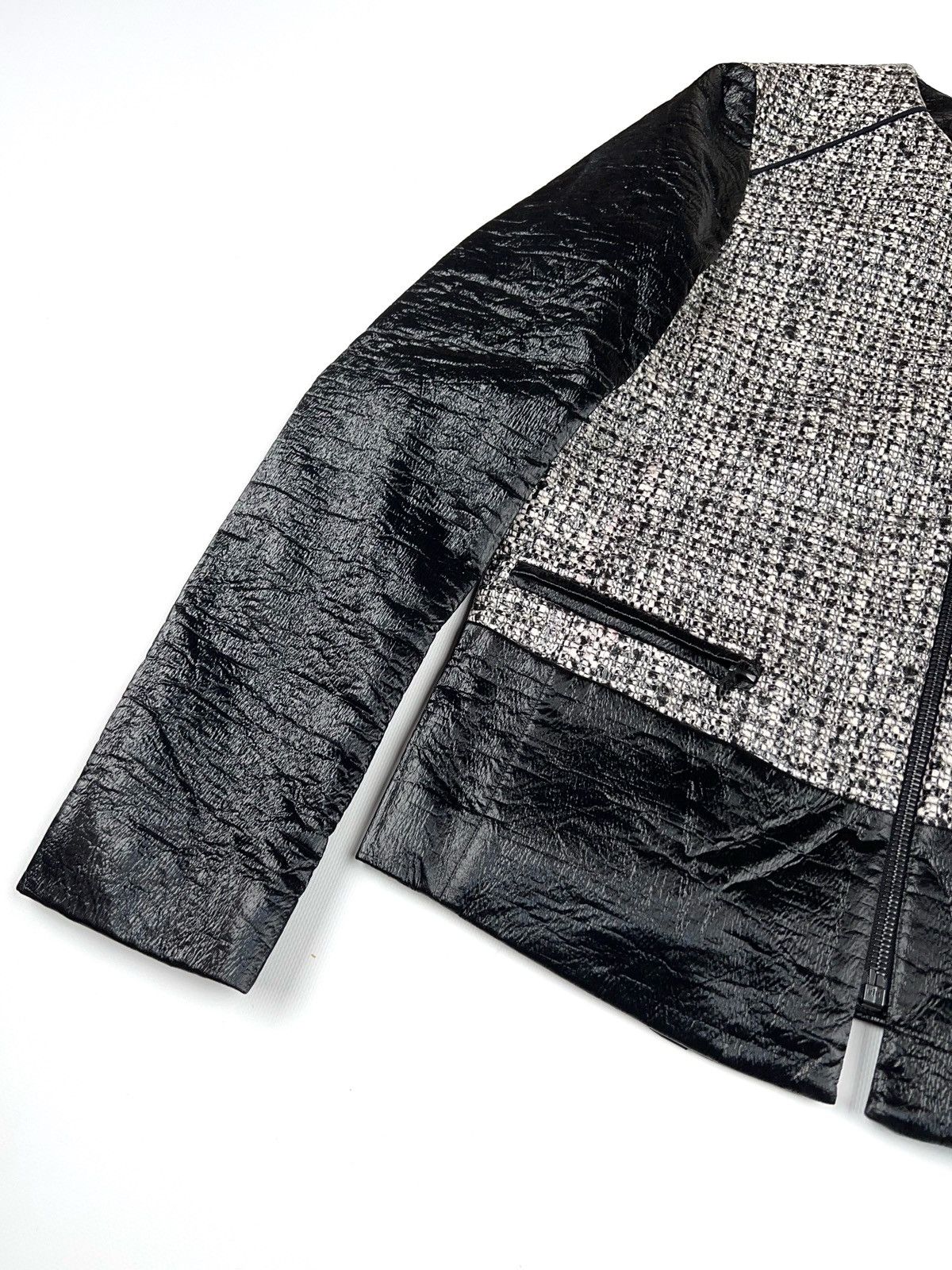 Sandro Sandro Sample Vedette Jacket Tweed Metallic Size S / US 4 / IT 40 - 9 Thumbnail