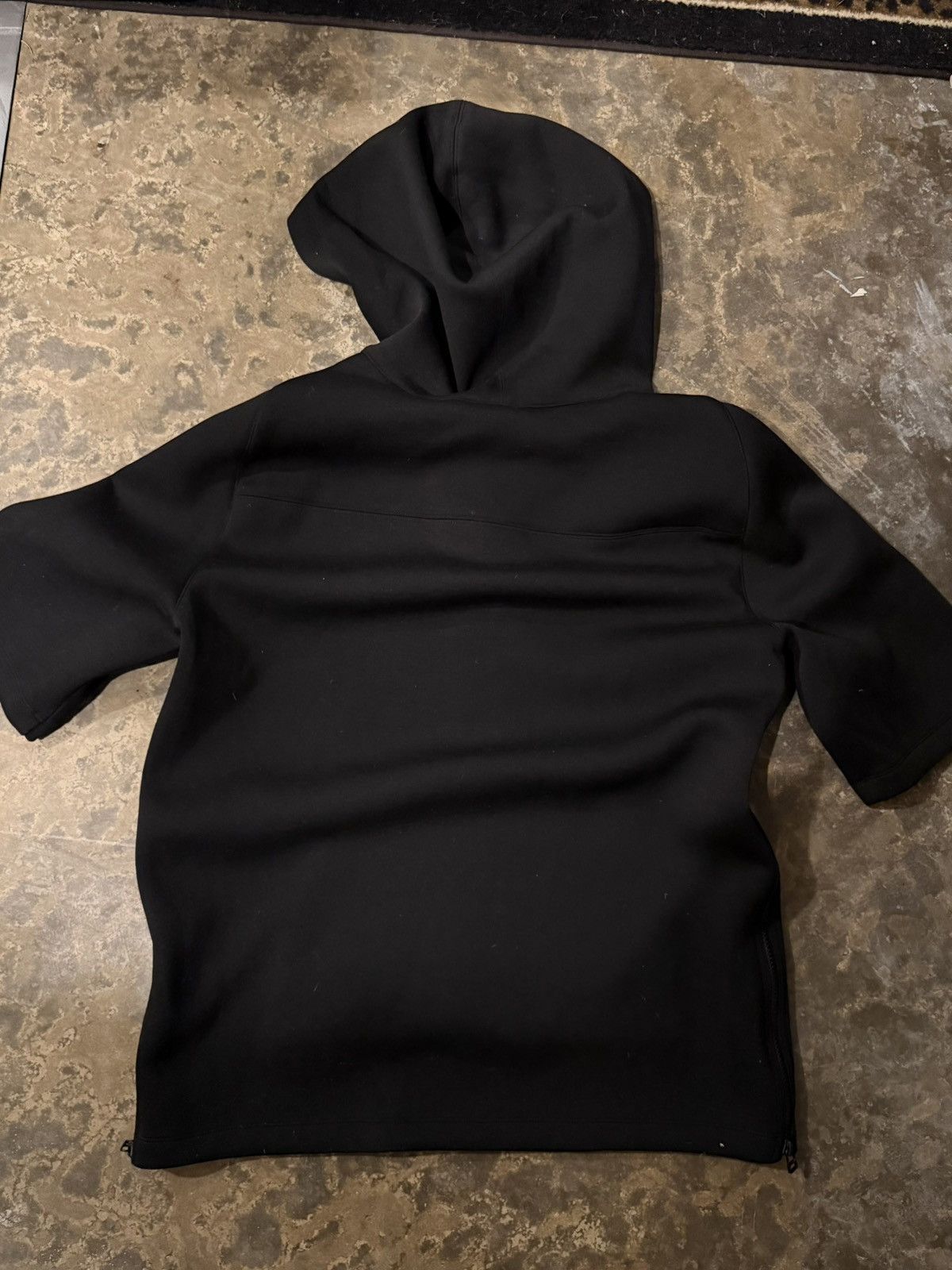 Helmut Lang Helmut Lang Half-Zip Short Sleeve Hoodie Size US L / EU 52-54 / 3 - 3 Thumbnail