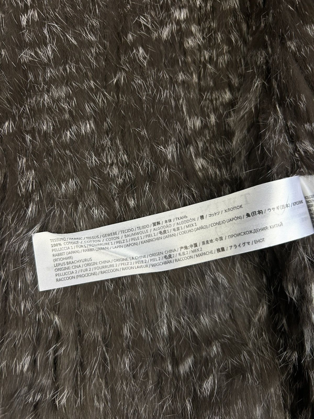 TWINSET × Vintage rare Twin Set Simona Barbieri Fur Cardi Coat Avant Garde Size M / US 6-8 / IT 42-44 - 14 Thumbnail