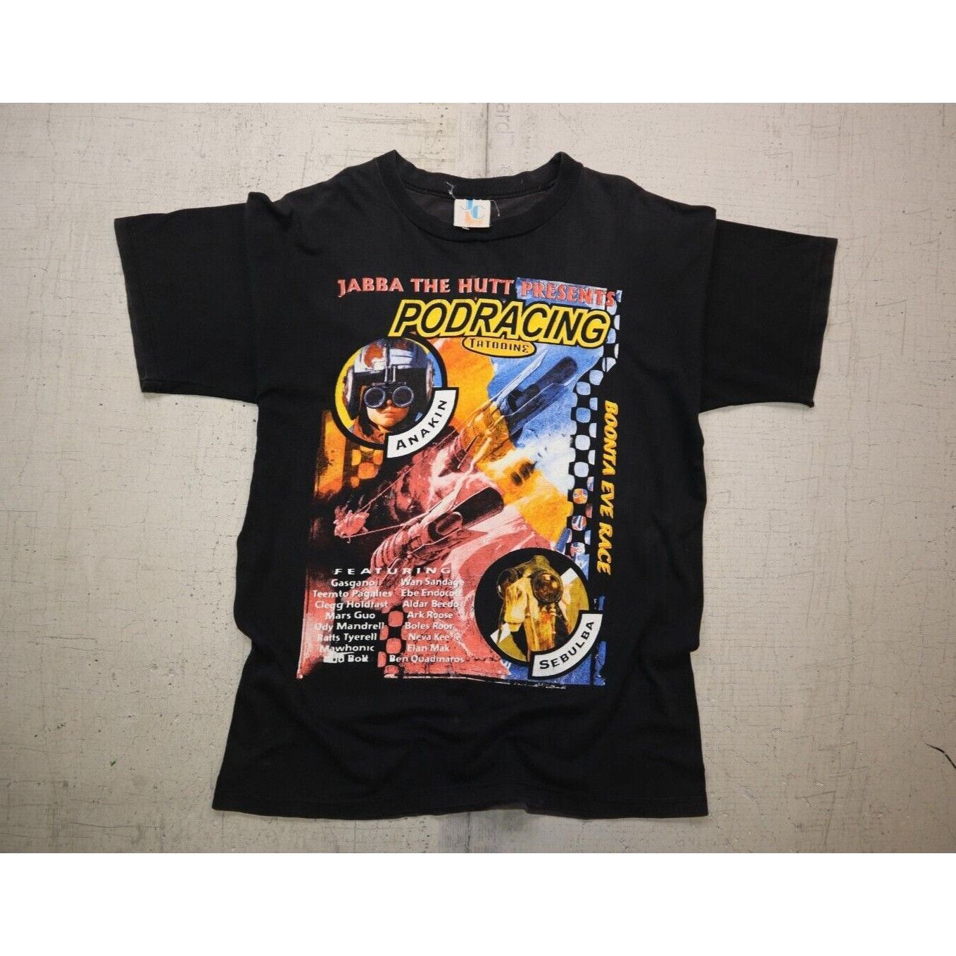 Vintage Vintage 90s Star Wars Episode 1 Phantom Menace T Shirt Sz L Size US L / EU 52-54 / 3 - 11 Thumbnail