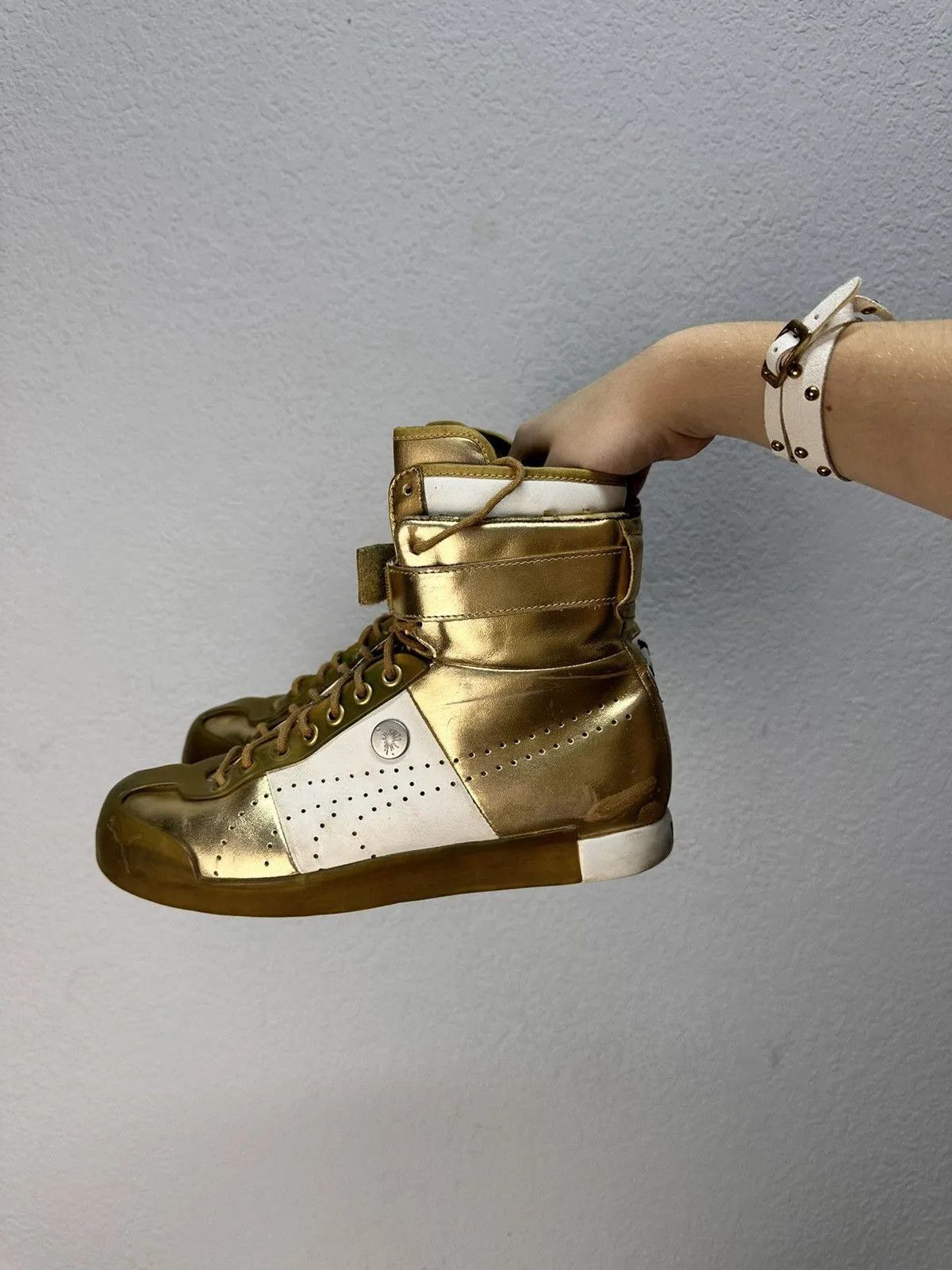 Puma Vintage Puma Japan High Shoes Leather Boots Design Mihara Size US 7 / EU 40 - 5 Thumbnail