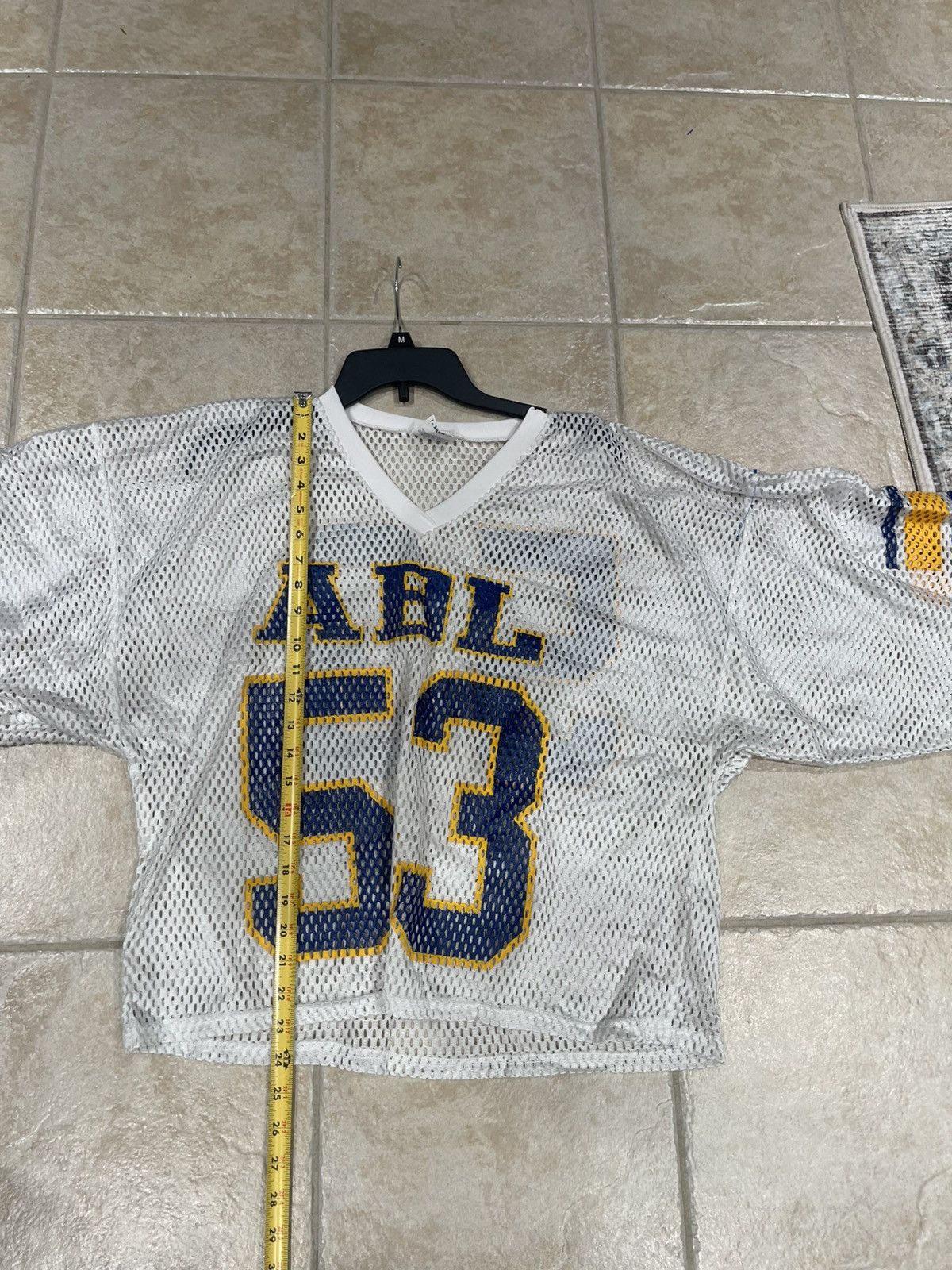 Other Sports Belle Vintage Cropped Football Jersey ABL #53 Size US L / EU 52-54 / 3 - 4 Thumbnail