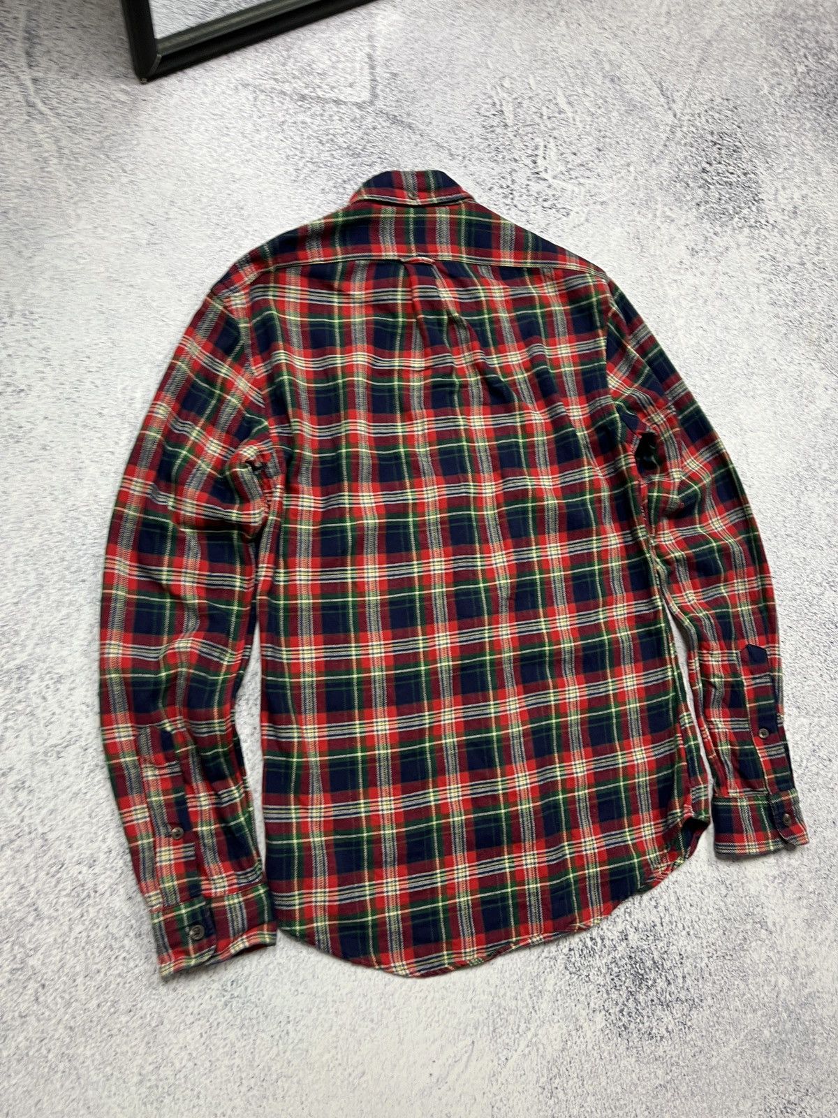 Flannel × Polo Ralph Lauren × Vintage Polo Ralph Lauren Plaid Flannel Button Up Shirt Chekered Size US L / EU 52-54 / 3 - 12 Thumbnail