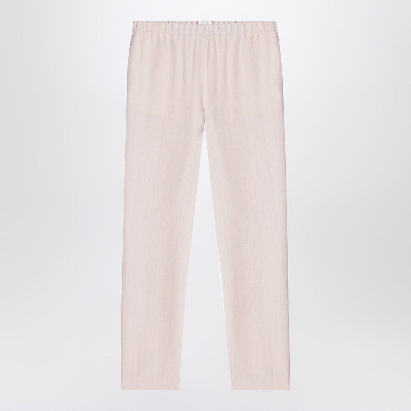 Loulou de Saison Loulou De Saison Light Pink Wool-Blend Trousers Size 27" / US 4 / IT 40 - 1 Thumbnail