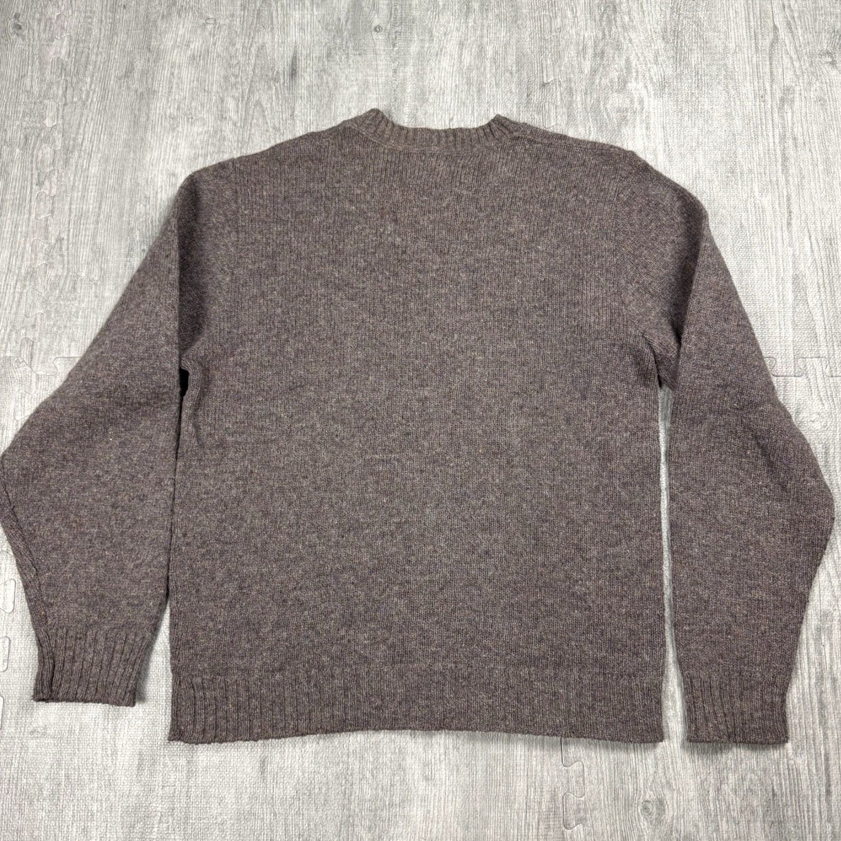 Vintage VINTAGE Robert Bruce Pullover Sweater L Purple Heathered Mohair Cardigan 60s 70s Mens Size US L / EU 52-54 / 3 - 8 Thumbnail