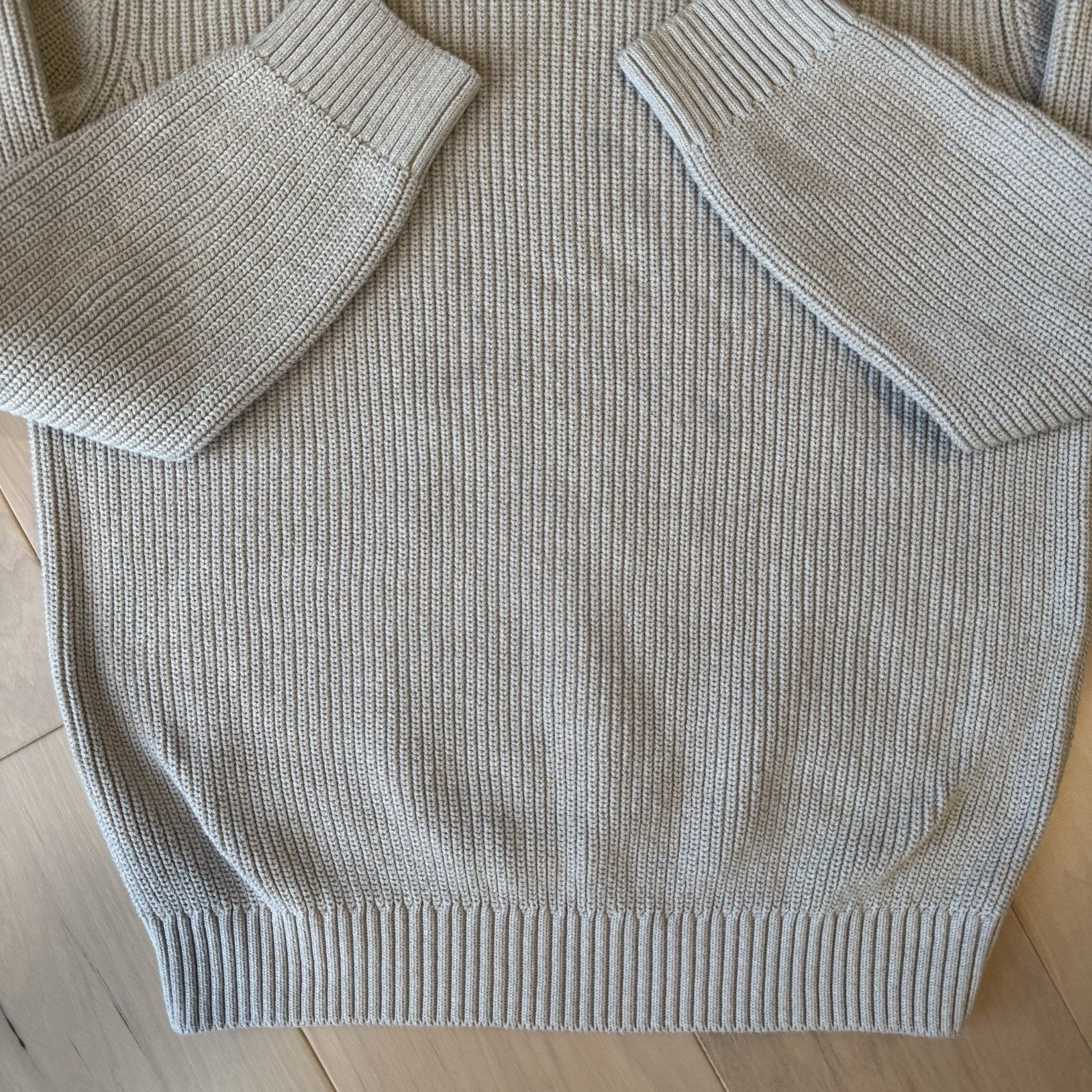 Flint And Tinder Flint and Tinder Bolinas Sweater XL Beige Casual Minimalist Size US XL / EU 56 / 4 - 6 Thumbnail
