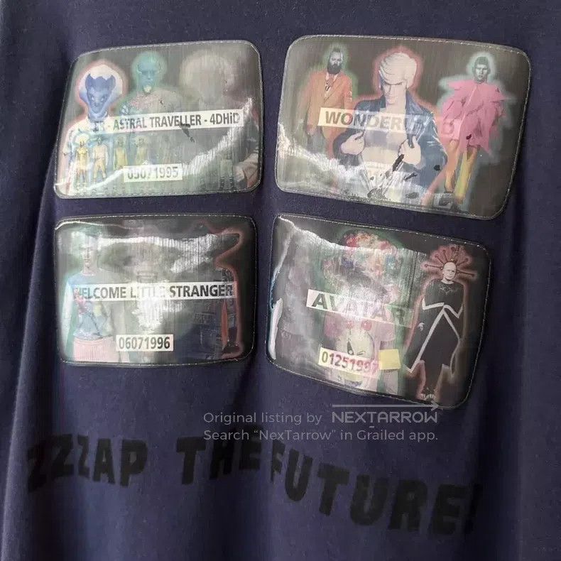 Walter Van Beirendonck Walter Van Beirendonck 98ss navy blue Pu photo stitching g Size US M / EU 48-50 / 2 - 3 Thumbnail