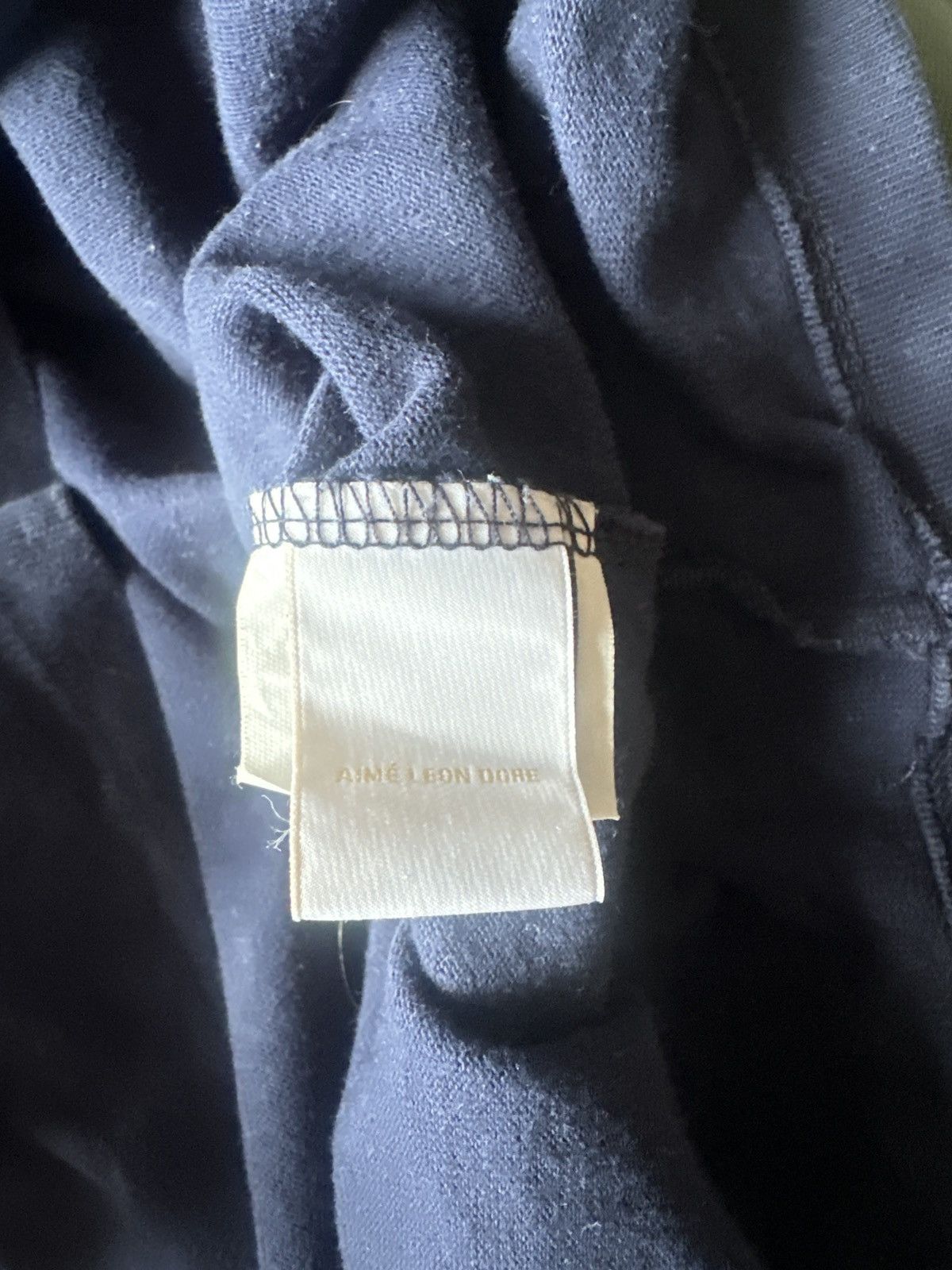 Aime Leon Dore Navy blue ALD rugby collegiate long sleeve shirt size S Size US S / EU 44-46 / 1 - 7 Thumbnail