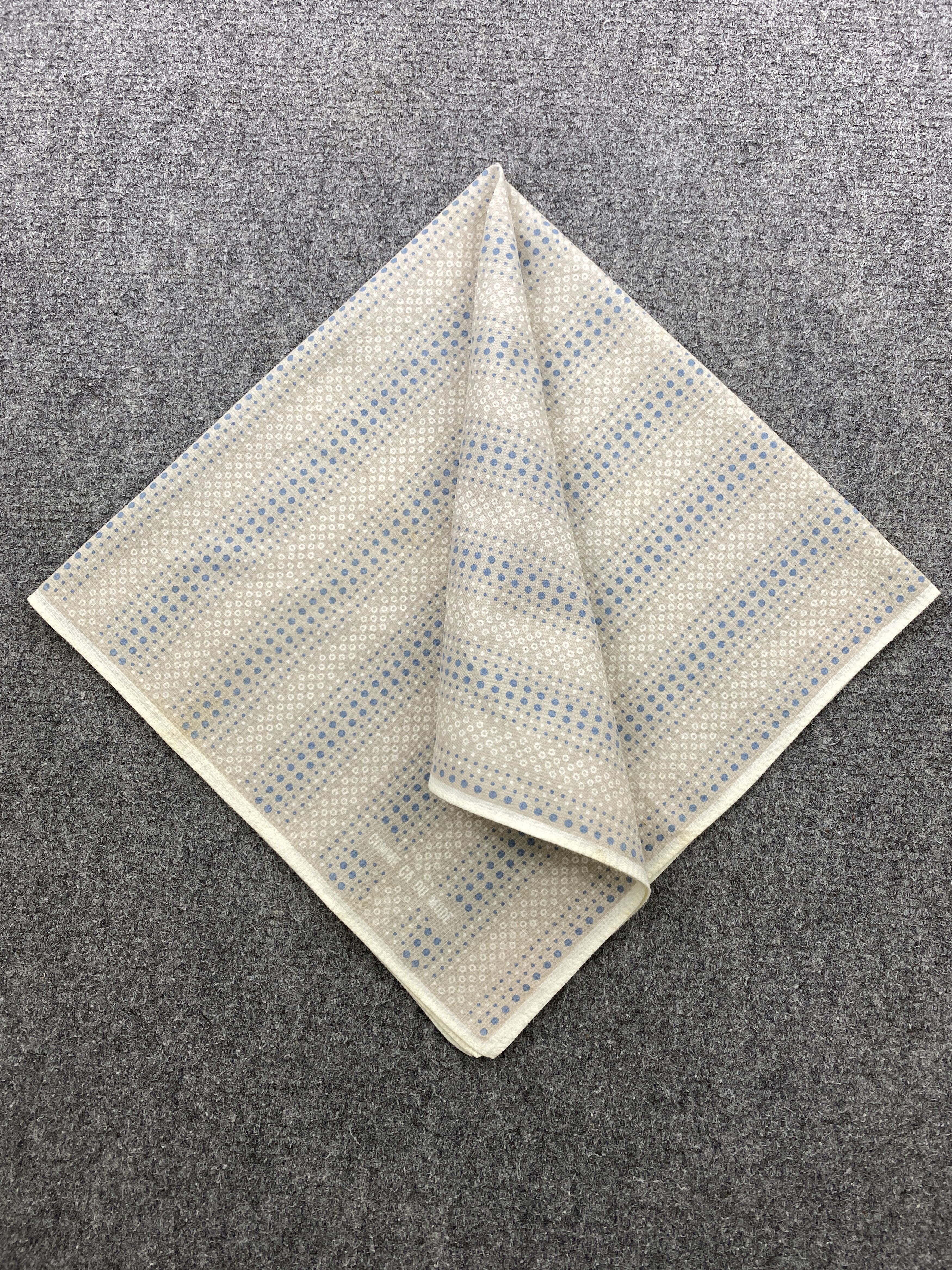 Japanese Brand Comme Ca Du Handkerchief / Bandana / Neckerchief Size ONE SIZE - 3 Thumbnail