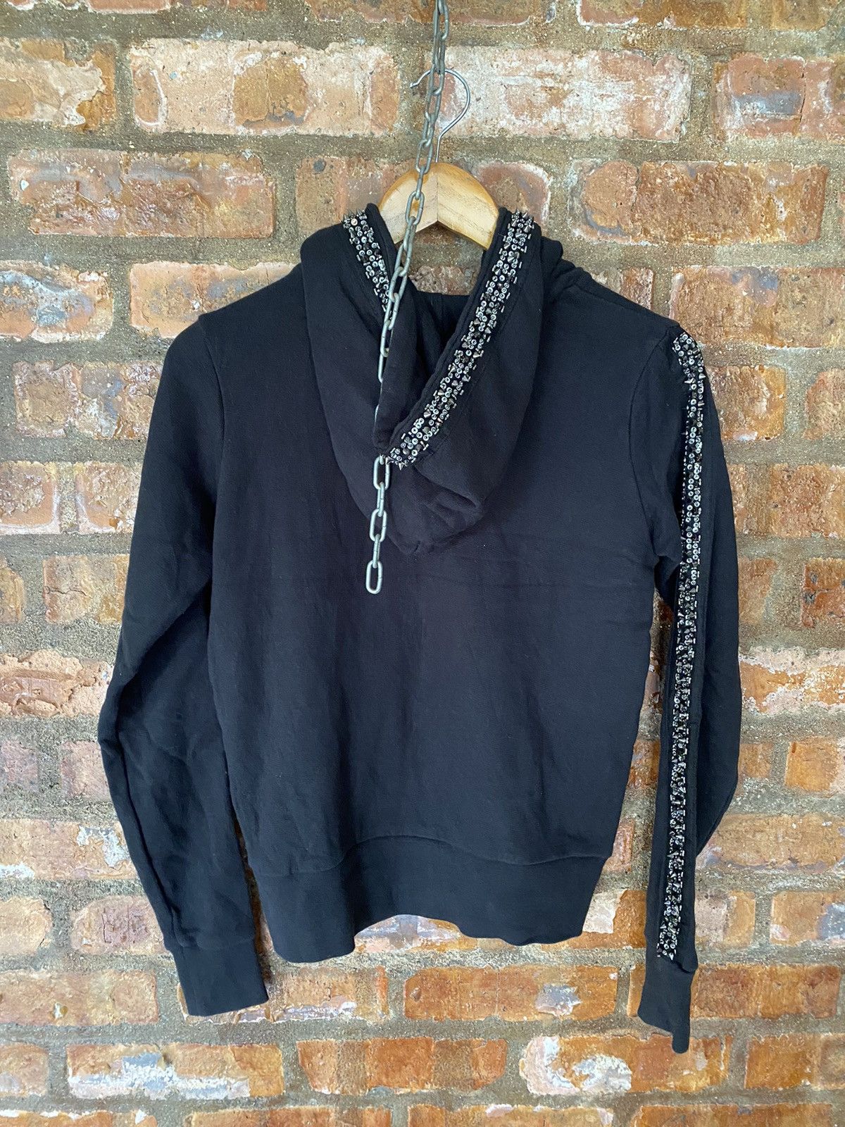 Hysteric Glamour HYSTERIC metalica Punk Studs and spike hoodie Size S / US 4 / IT 40 - 13 Thumbnail