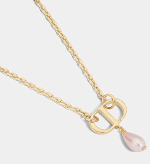 Dior o1w1db10126 N3047W Size : OS / Petit Necklace in Gold/Pink Size ONE SIZE - 2 Thumbnail