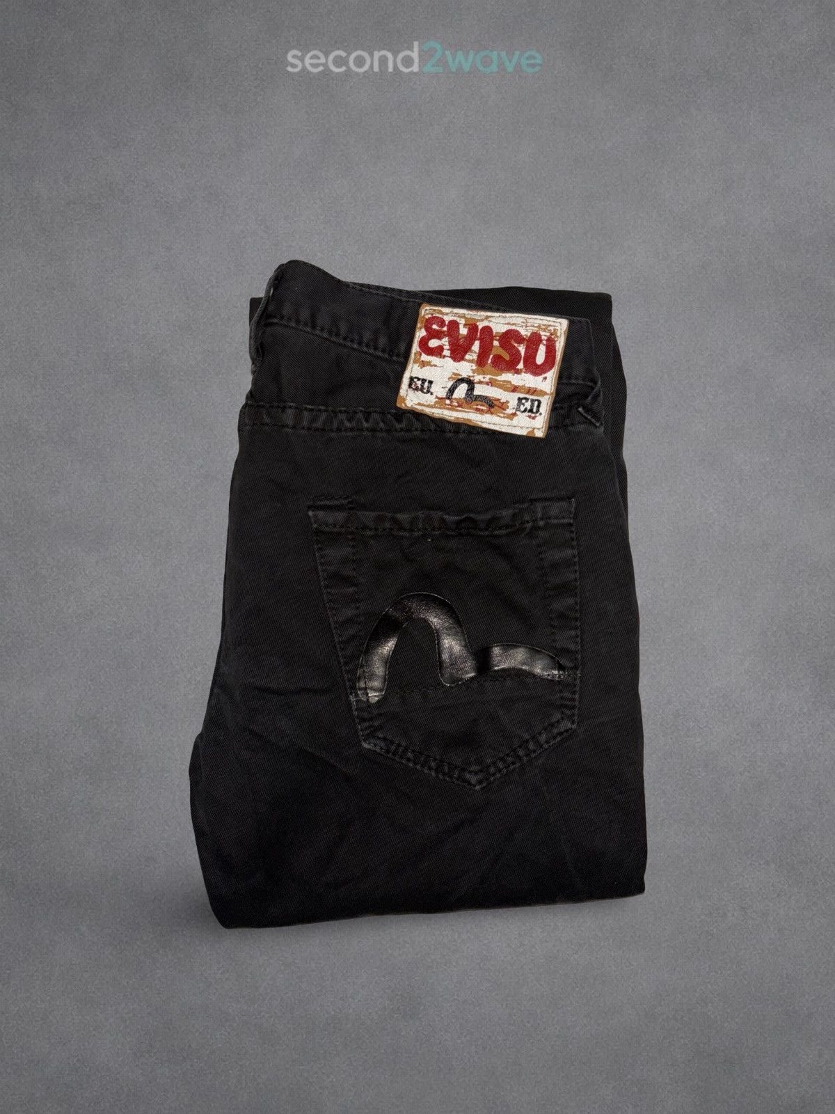 Evisu Evisu Women’s Y2K straight jeans size M Size 29" - 2 Thumbnail