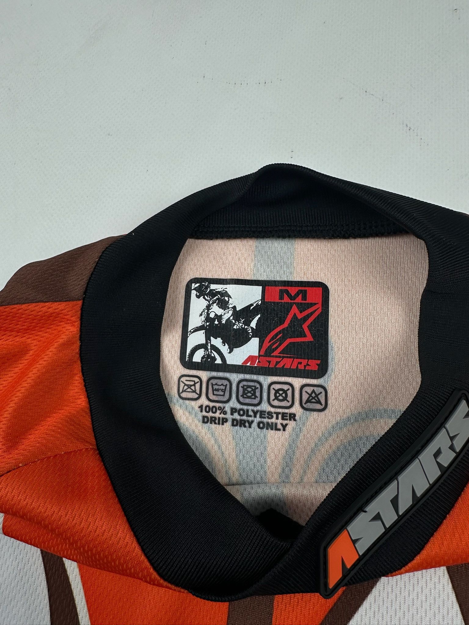 Fox Racing 90's Alpinestars Racing Jersey Shirt Motorsport Size US M / EU 48-50 / 2 - 4 Thumbnail