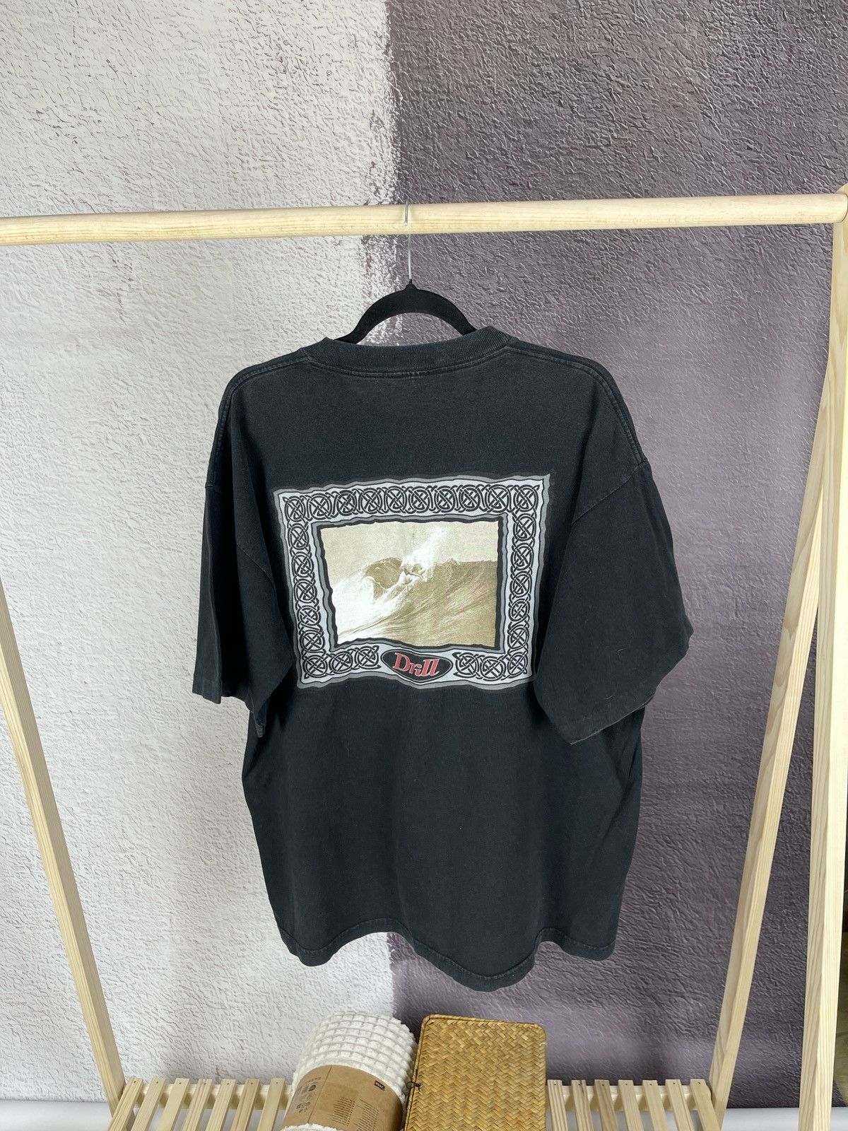 Vintage Drill USA American Manufacturing Vintage 90s Skate Surf Tee Size US XL / EU 56 / 4 - 2 Thumbnail