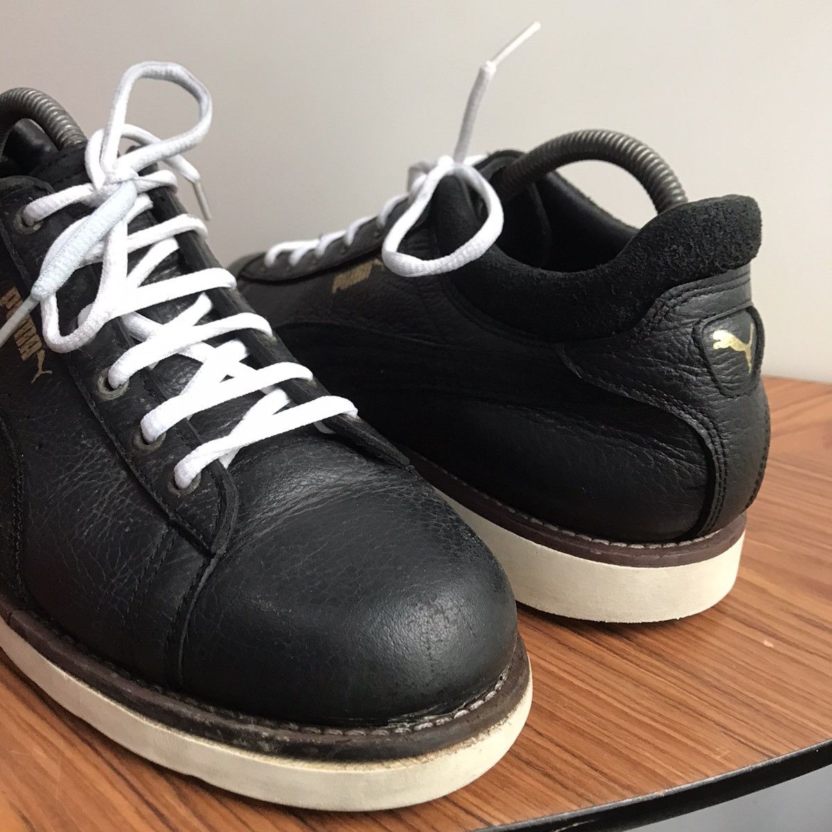 Puma × Vintage Vintage Iconic Puma Boots Stepper Wkb Jpn Takumi black Full Size US 8 / EU 41 - 12 Thumbnail
