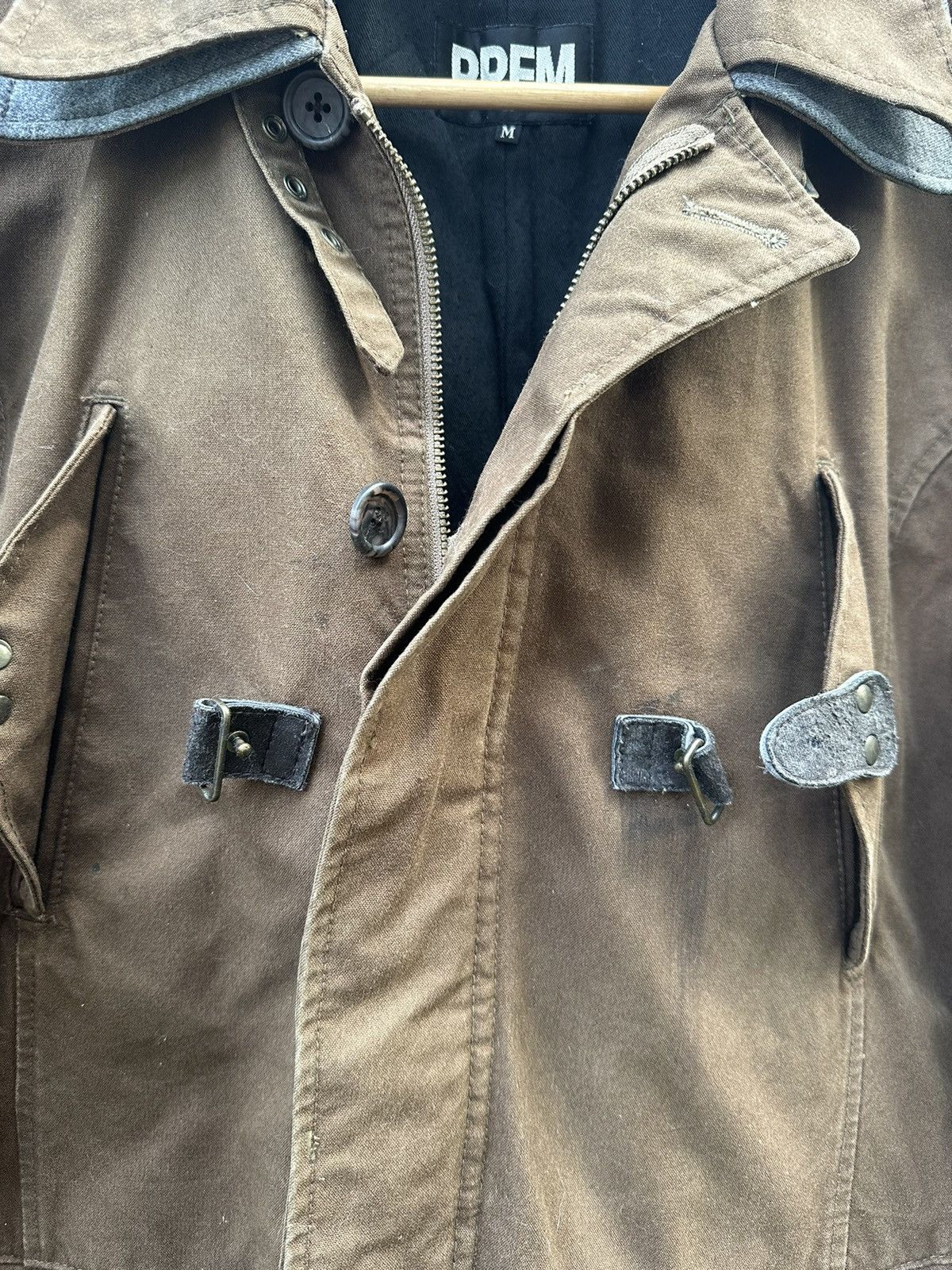 PPFM 👹Vintage PPFM Punk Style Brown Utility Jacket Size US M / EU 48-50 / 2 - 9 Thumbnail