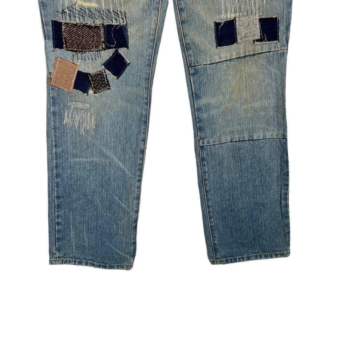 Hysteric Glamour × If Six Was Nine × Japanese Brand 🔥 T.T.U PATCHWORK DENIM Size US 30 / EU 46 - 4 Thumbnail