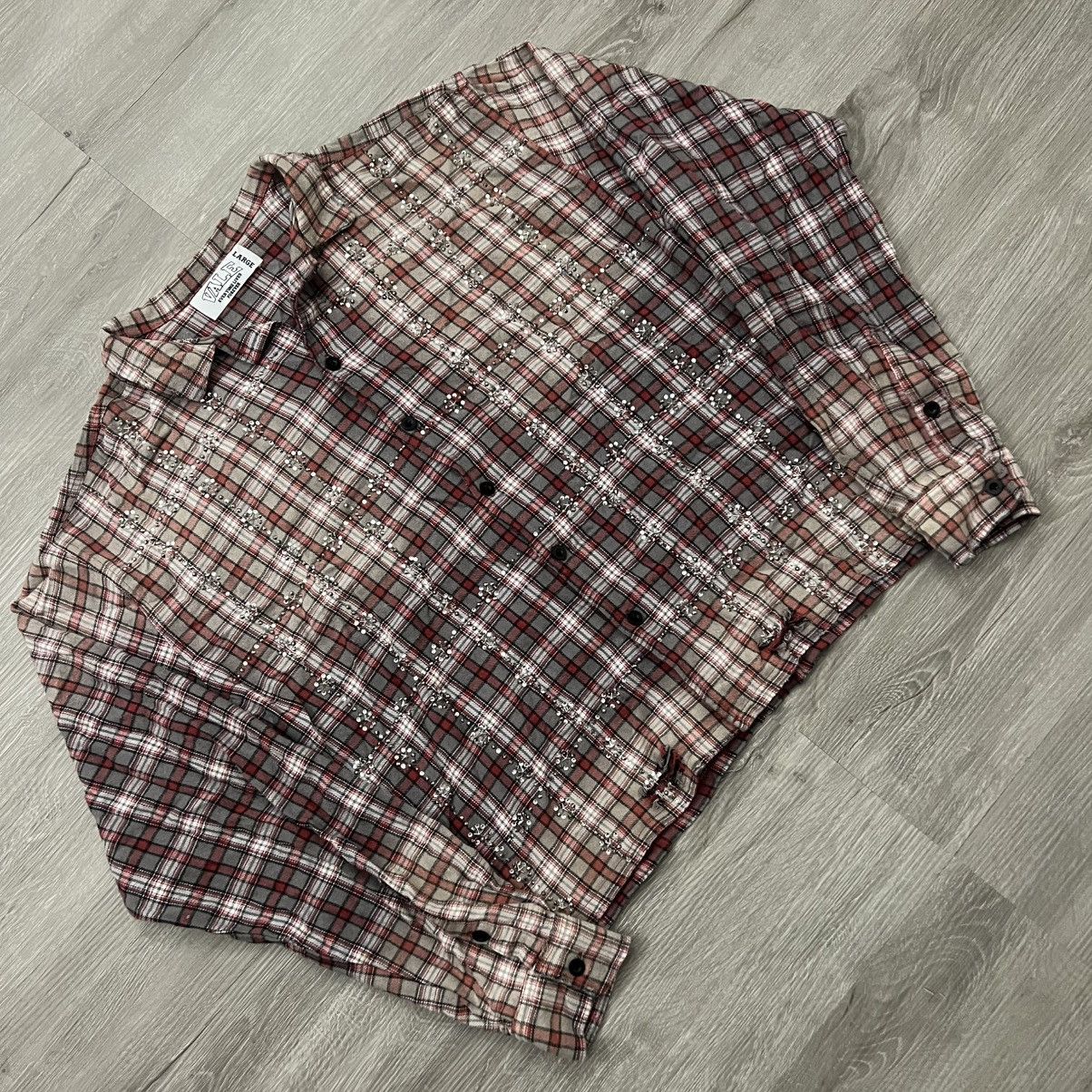 Vale Vale Forever Valley Dreams Rhinestone Flannel Redwood Size US L / EU 52-54 / 3 - 1 Thumbnail