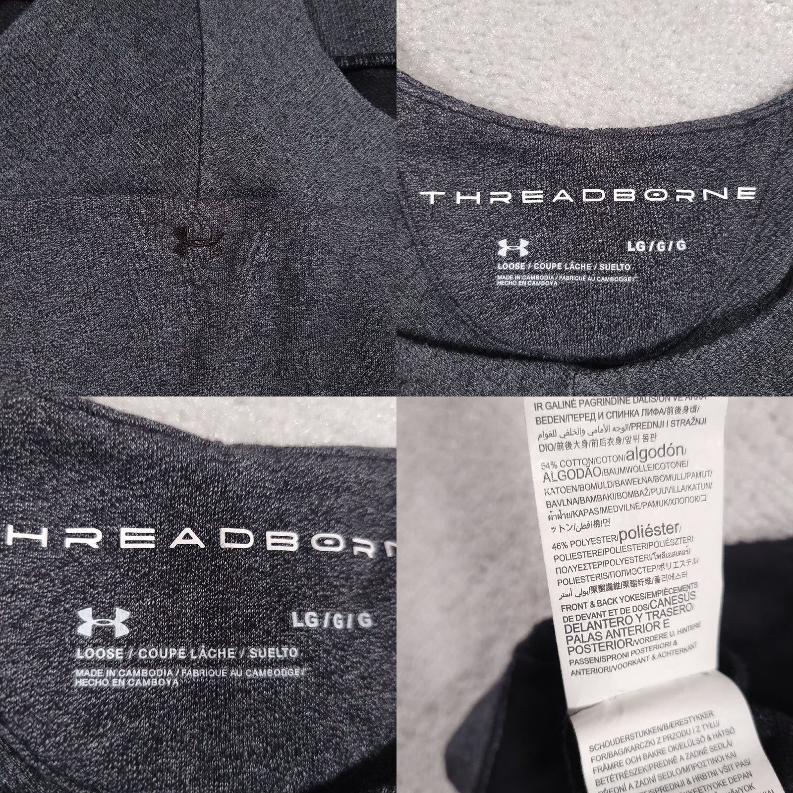 Under Armour Under Armour Threadborne Shoreline Terry Dress Women's Large Gray Pockets Cinch Tank Sleeveless Drawstring Waist Racer Back Size L / US 10 / IT 46 - 10 Thumbnail