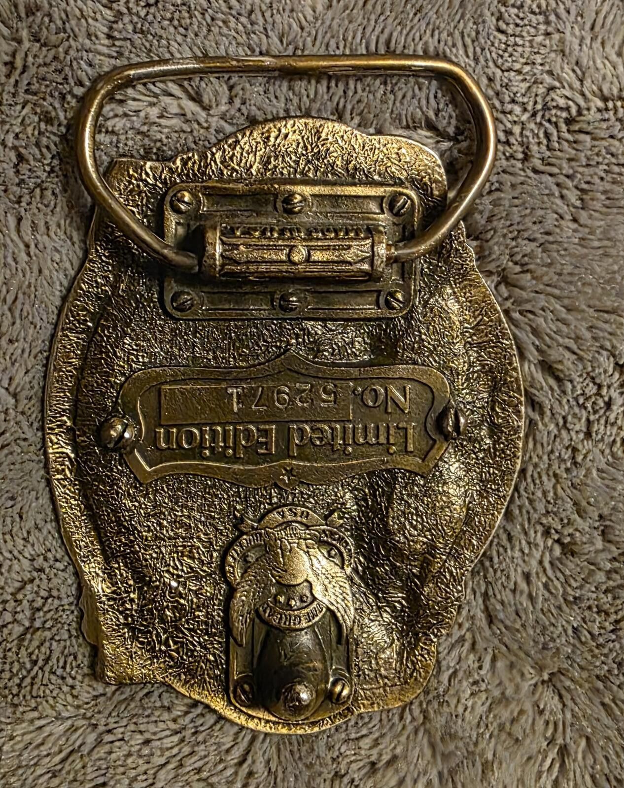 Unknown London U.S. Constitution Belt Buckle 200th Anniversary 1787-1987 Size ONE SIZE - 2 Thumbnail