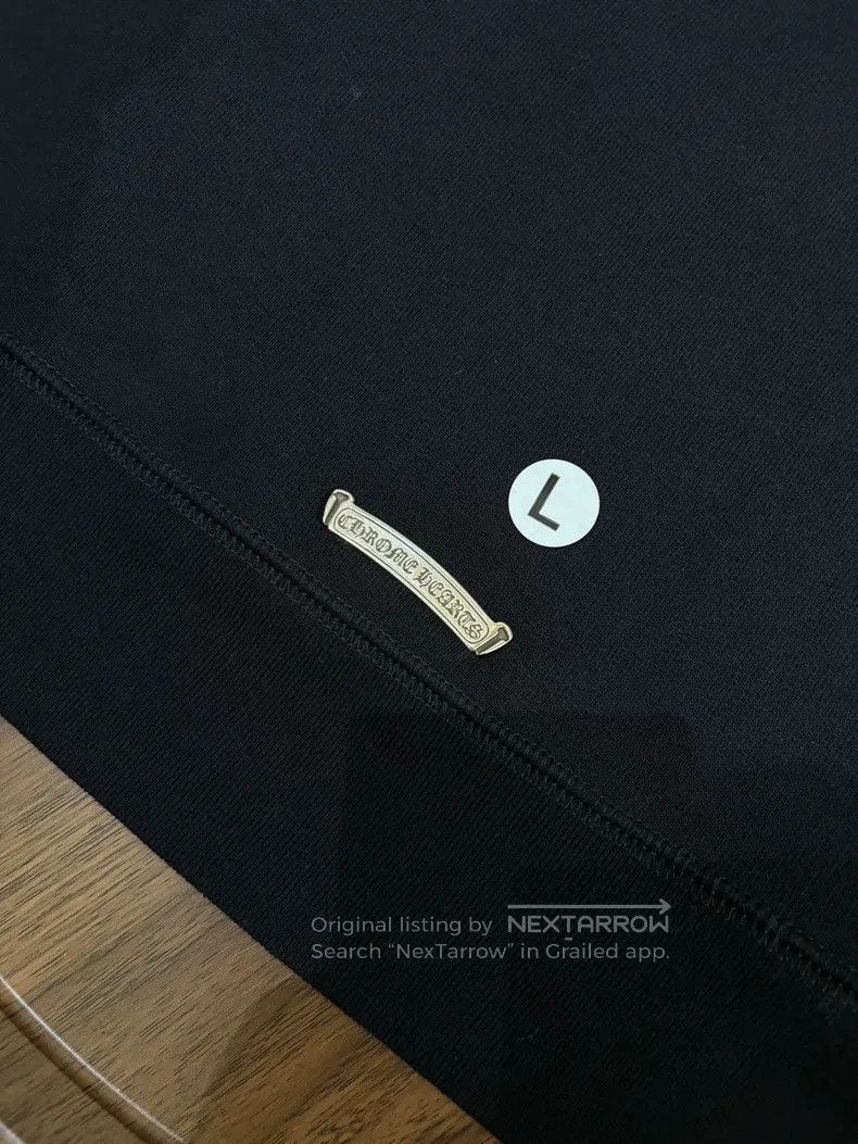 Chrome Hearts CHROME HEARTS Size L Black three-piece leather hoodie Size US L / EU 52-54 / 3 - 4 Thumbnail