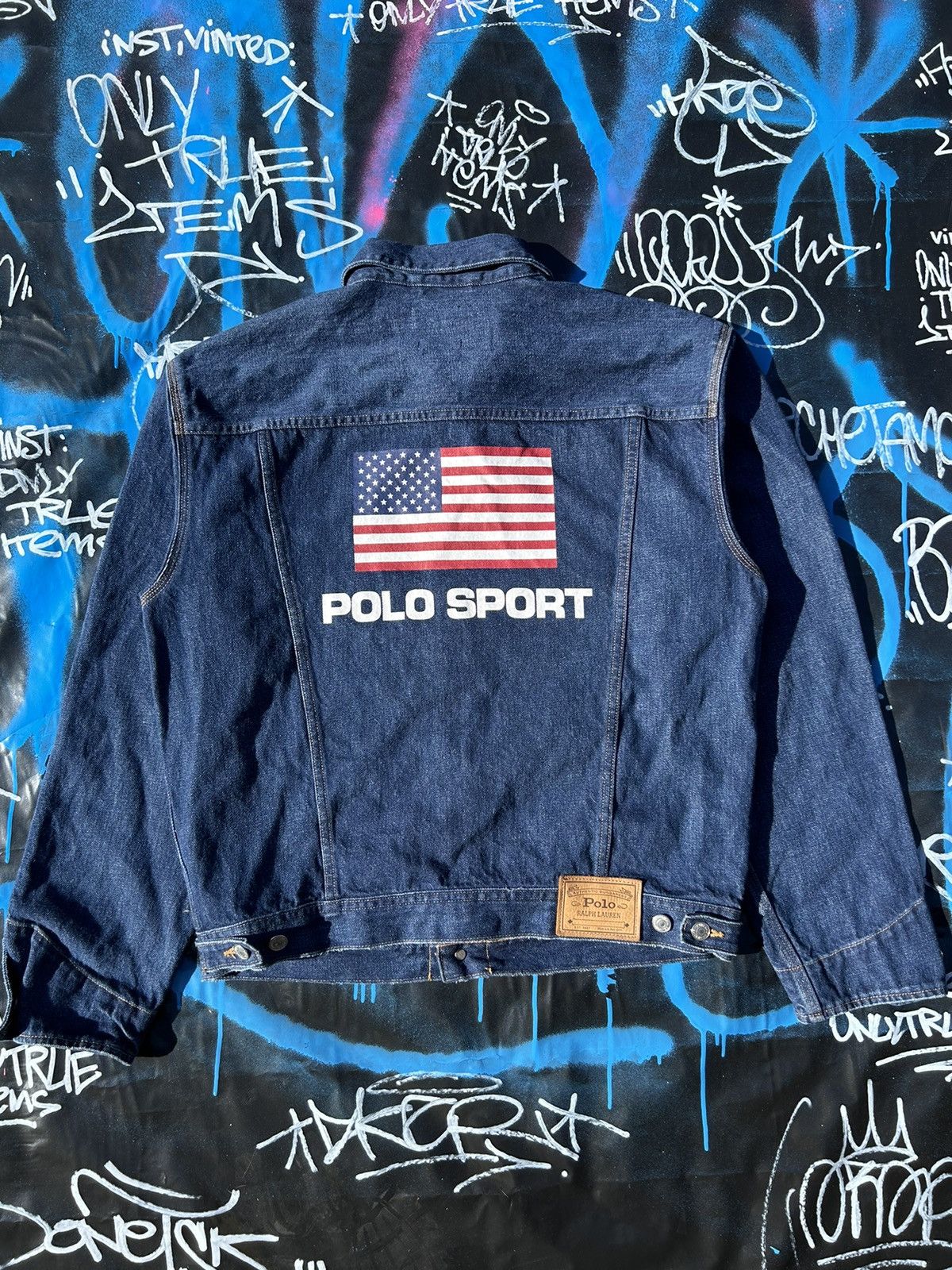 Ralph Lauren Rare Polo By Ralph lauren Polo sport denim jacket limited