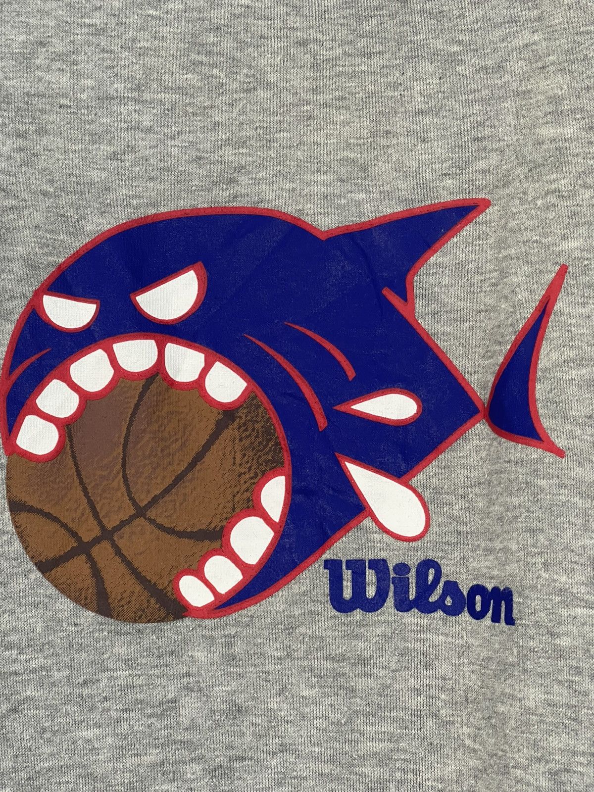 Wilson Vintage Wilson Piranha Logo T-Shirt Size US L / EU 52-54 / 3 - 6 Thumbnail