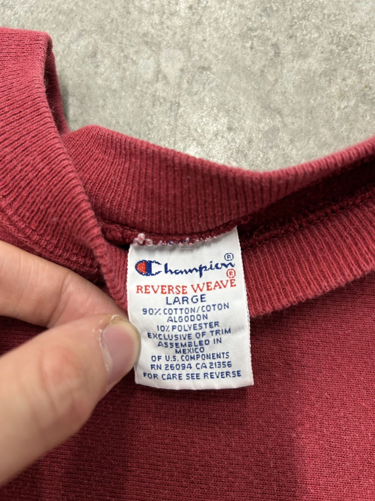 Vintage Vintage champion reverse weave sweatshirt Size US L / EU 52-54 / 3 - 3 Thumbnail