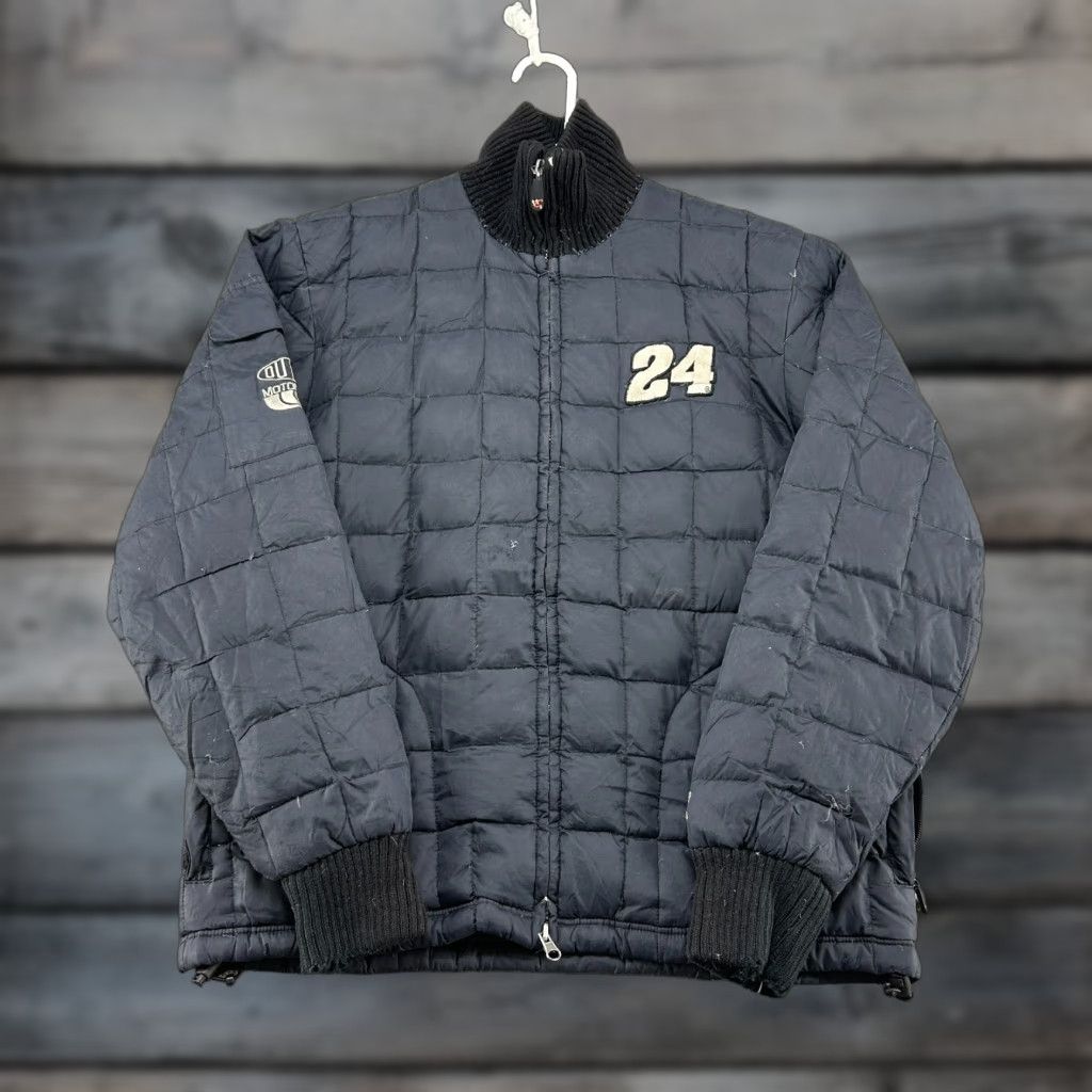 Chase Authentics VINTAGE Chase Authentics Jacket Mens M Black Puffer Goose Down Nascar Racing 90s Size US M / EU 48-50 / 2 - 1 Thumbnail