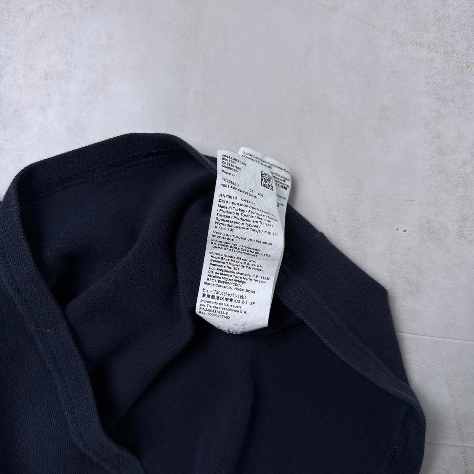 Hugo Boss Y2K Hugo Boss Navy Polo Shirt Size US L / EU 52-54 / 3 - 4 Thumbnail