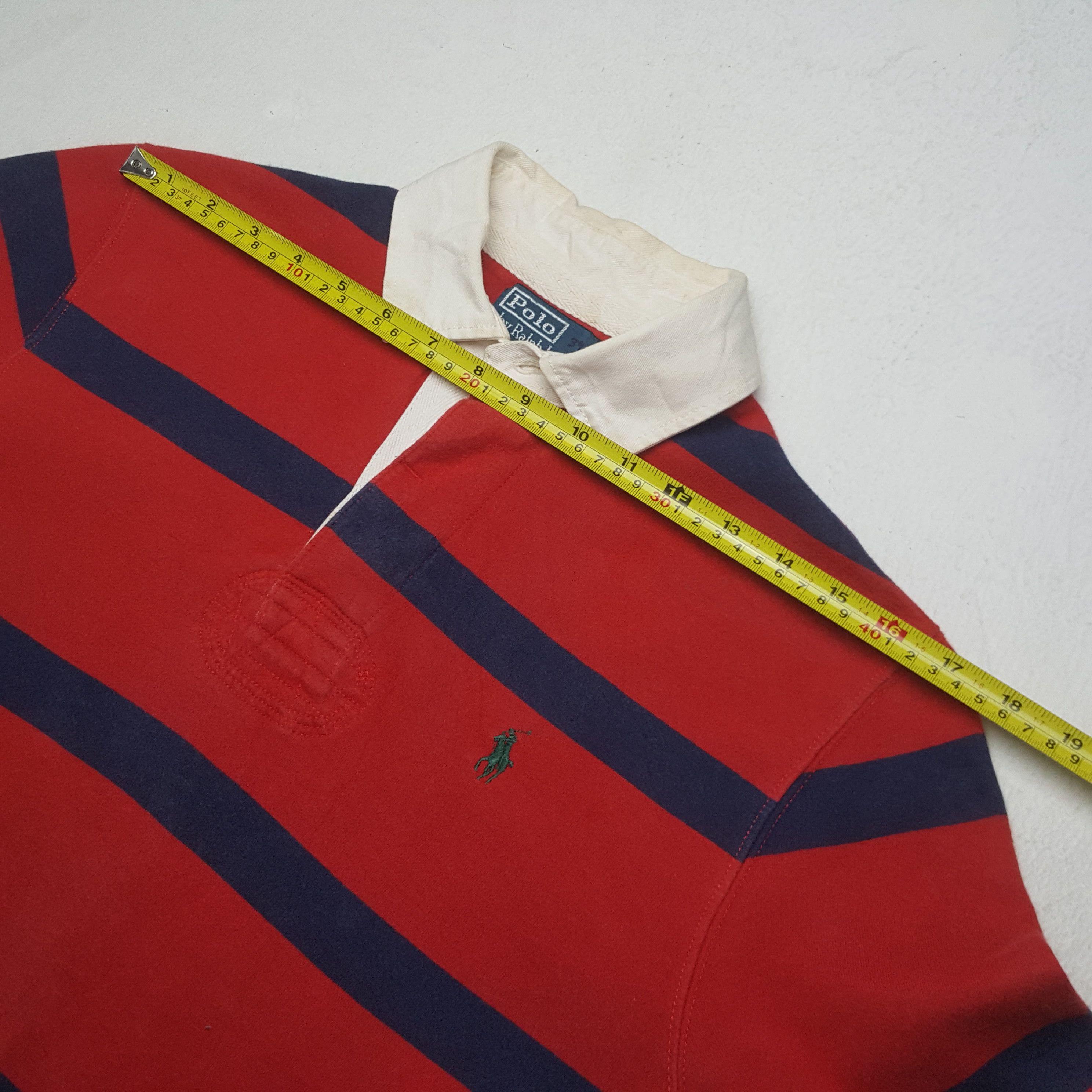 Polo Ralph Lauren Vintage Polo Ralph Lauren Striped Polo Shirt Size US M / EU 48-50 / 2 - 5 Thumbnail