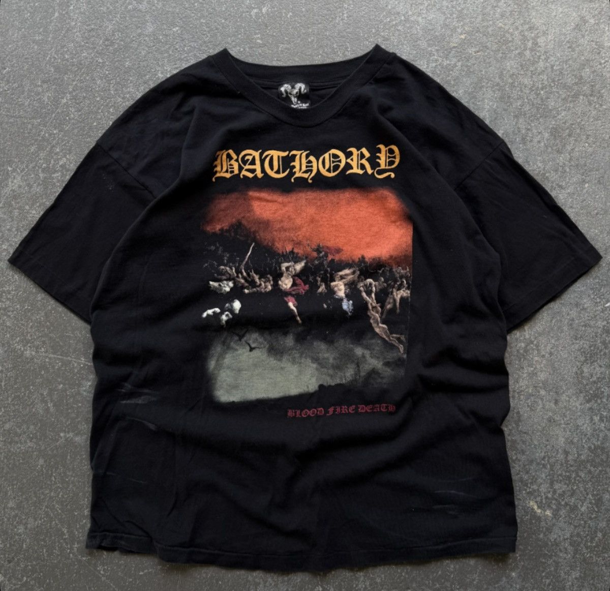Band Tees Vintage Bathory blood fire death Size US L / EU 52-54 / 3 - 1 Thumbnail