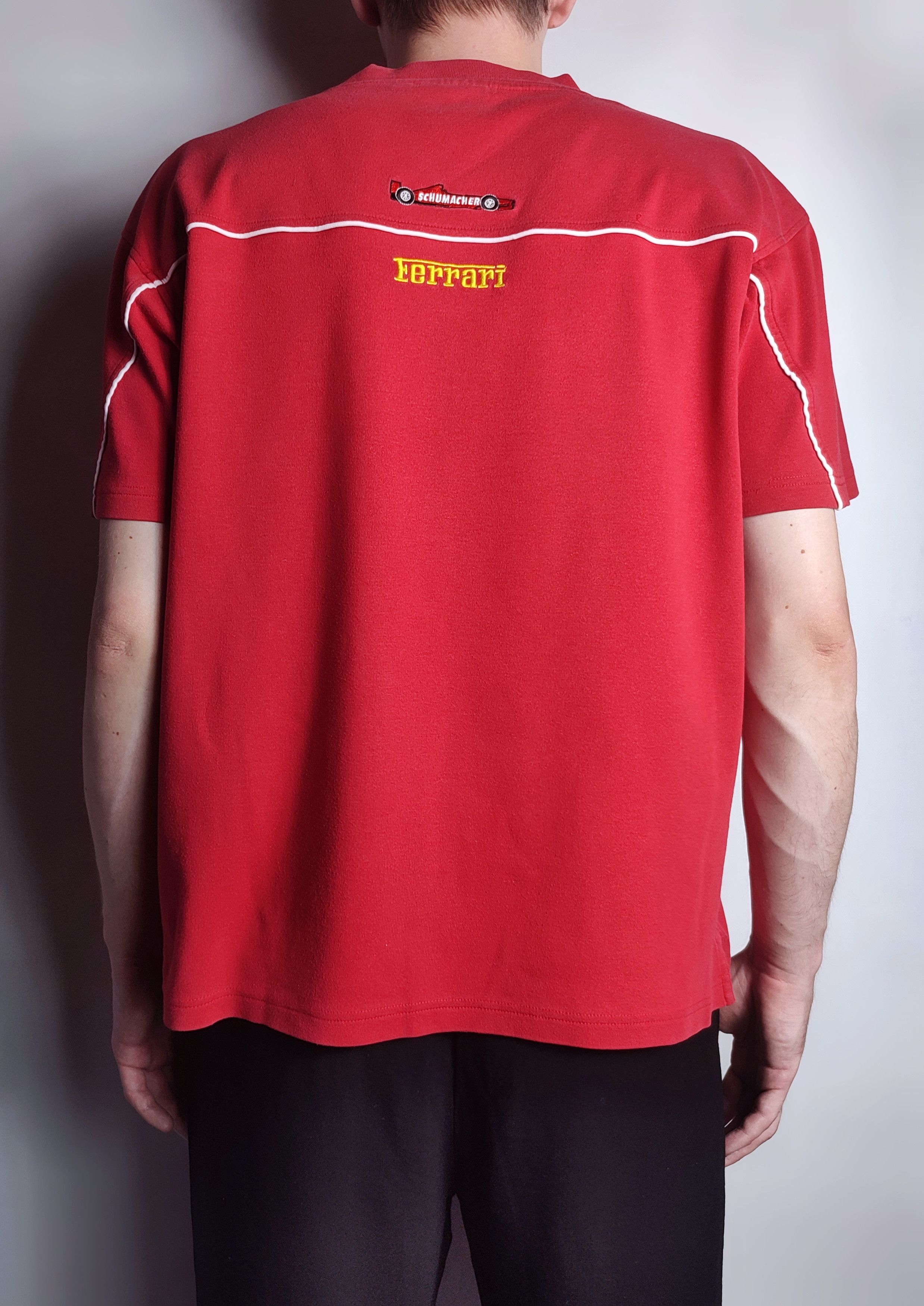 Ferrari × Vintage Ferrari vintage t-shirt Size US L / EU 52-54 / 3 - 4 Thumbnail