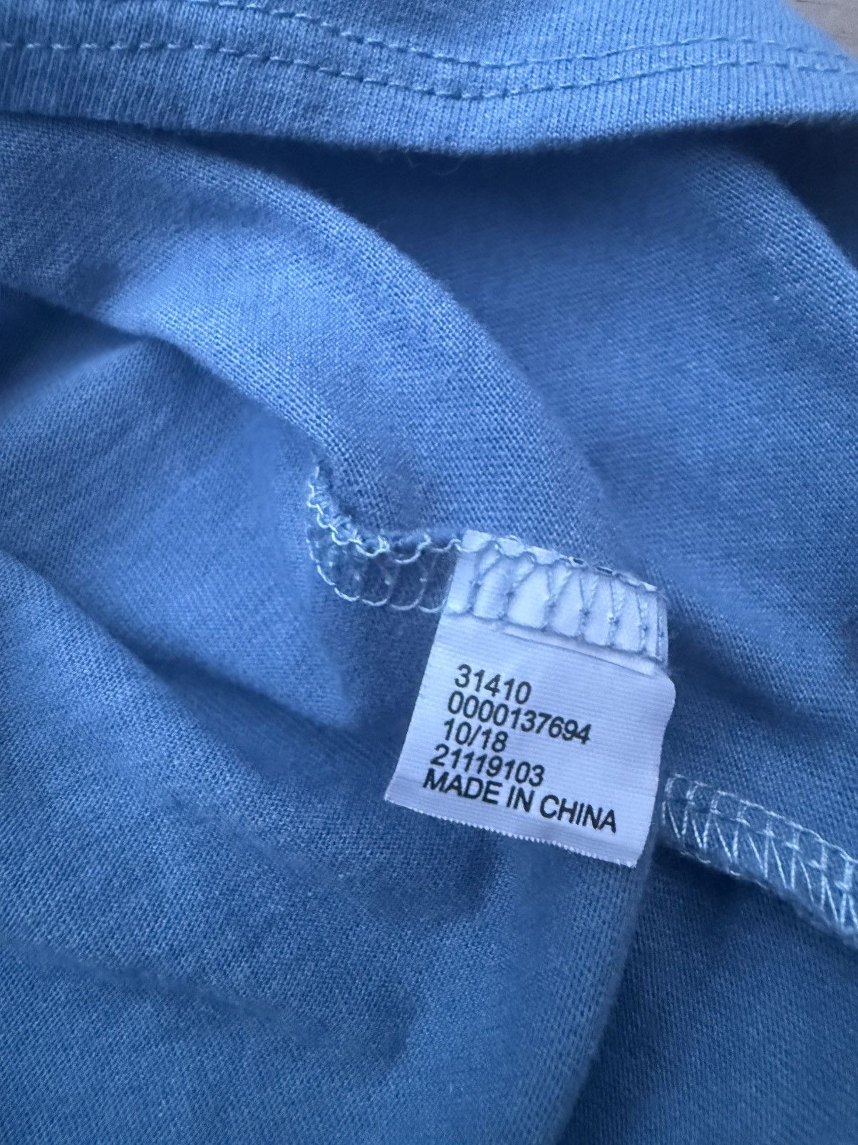 Other Harry Potter Long Sleeve Cropped Top Front Tie Blue Shirt Size L / US 10 / IT 46 - 7 Thumbnail
