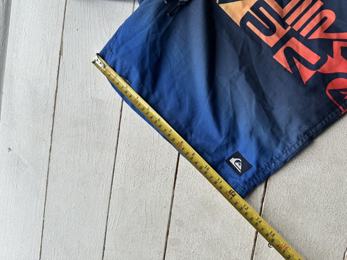 Quiksilver 🚨Vintage Quiksilver Shorts Big Logo Y2K Style 90s Surfing Size US 33 - 15 Thumbnail
