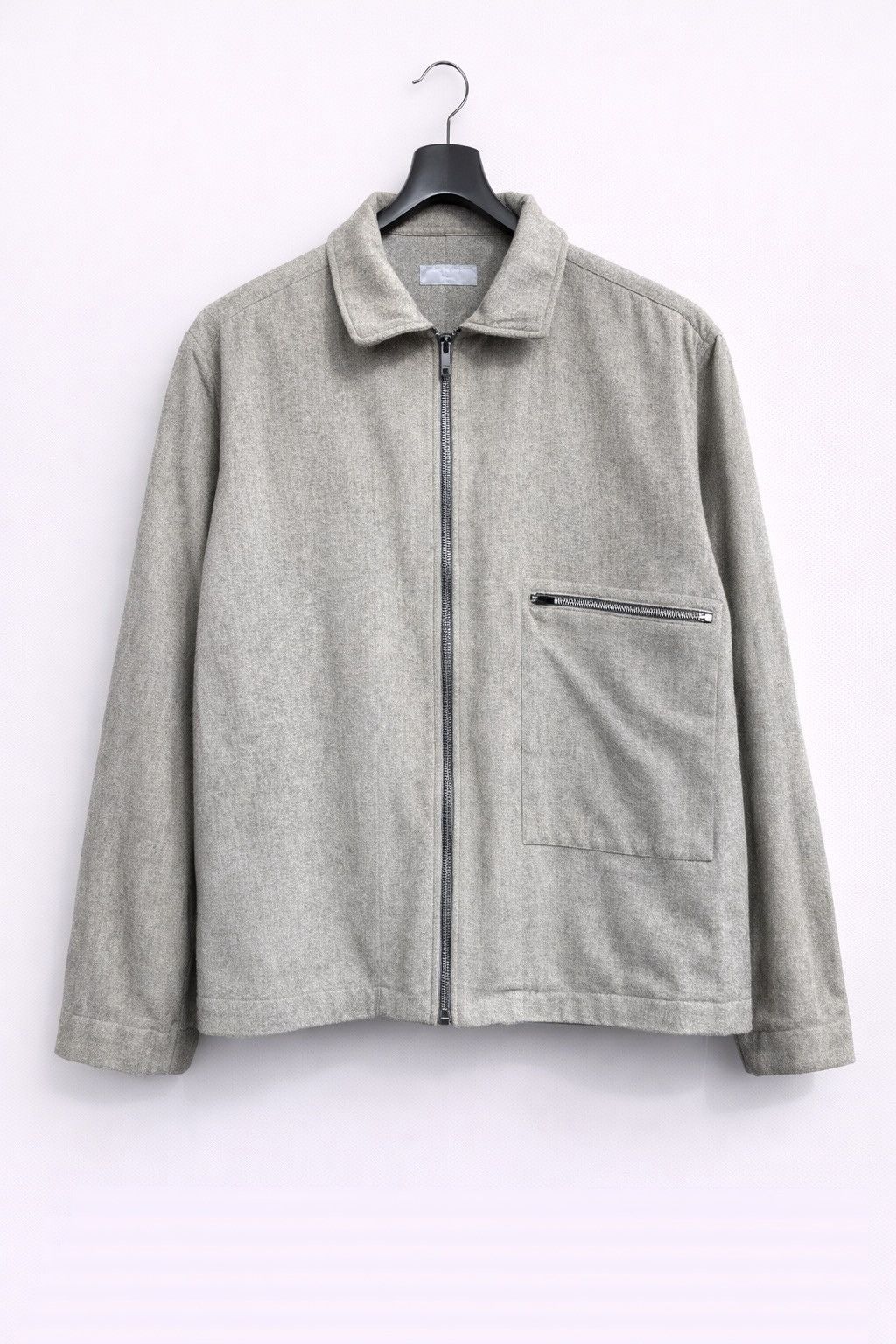 Comme des Garcons Homme Comme des Garçons Homme Wool Zip Jacket – Vintage Japanese Size US S / EU 44-46 / 1 - 1 Thumbnail