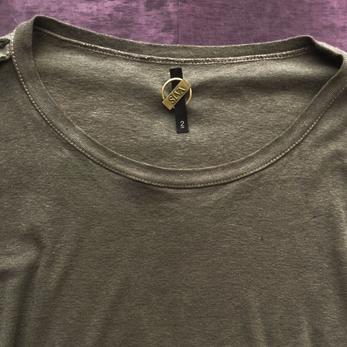 SIVA SÏVA khaki and orange gradient longsleeve Size US M / EU 48-50 / 2 - 3 Thumbnail