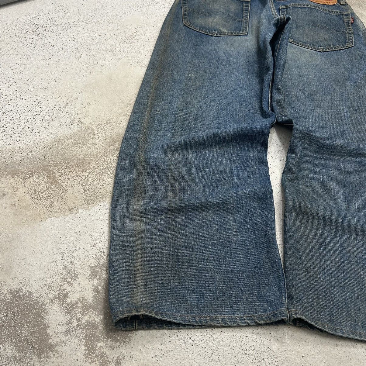 GOSTAR DE FUGA 80s Baggy Bobson Mudwash Selvedge Denim Size US 34 / EU 50 - 11 Thumbnail