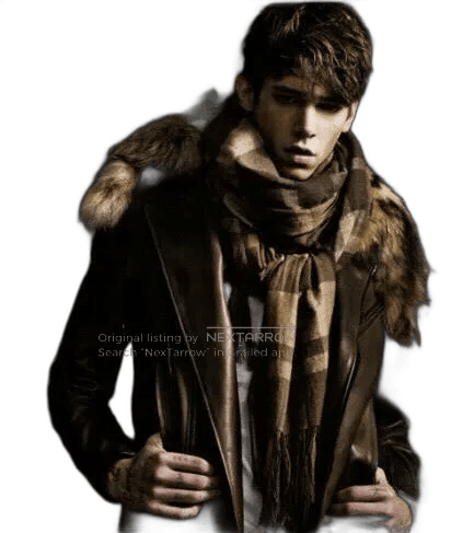Balmain Balmain 2011 Runway Leather Raccoon Fur Cozy Wool Jacket
